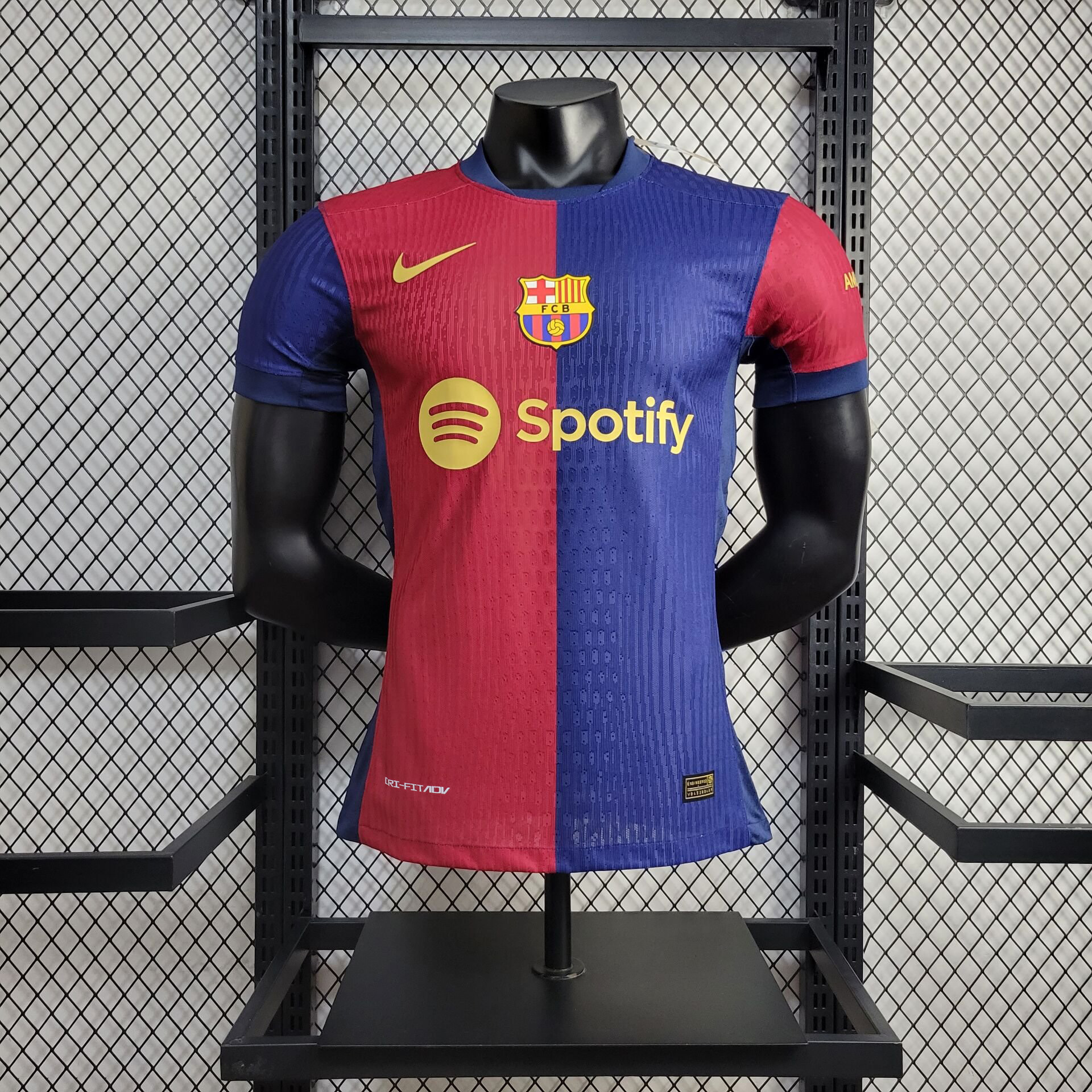 unitedfutballjersey-Barcelona 24-25 Home Stadium Jersey - Player Version