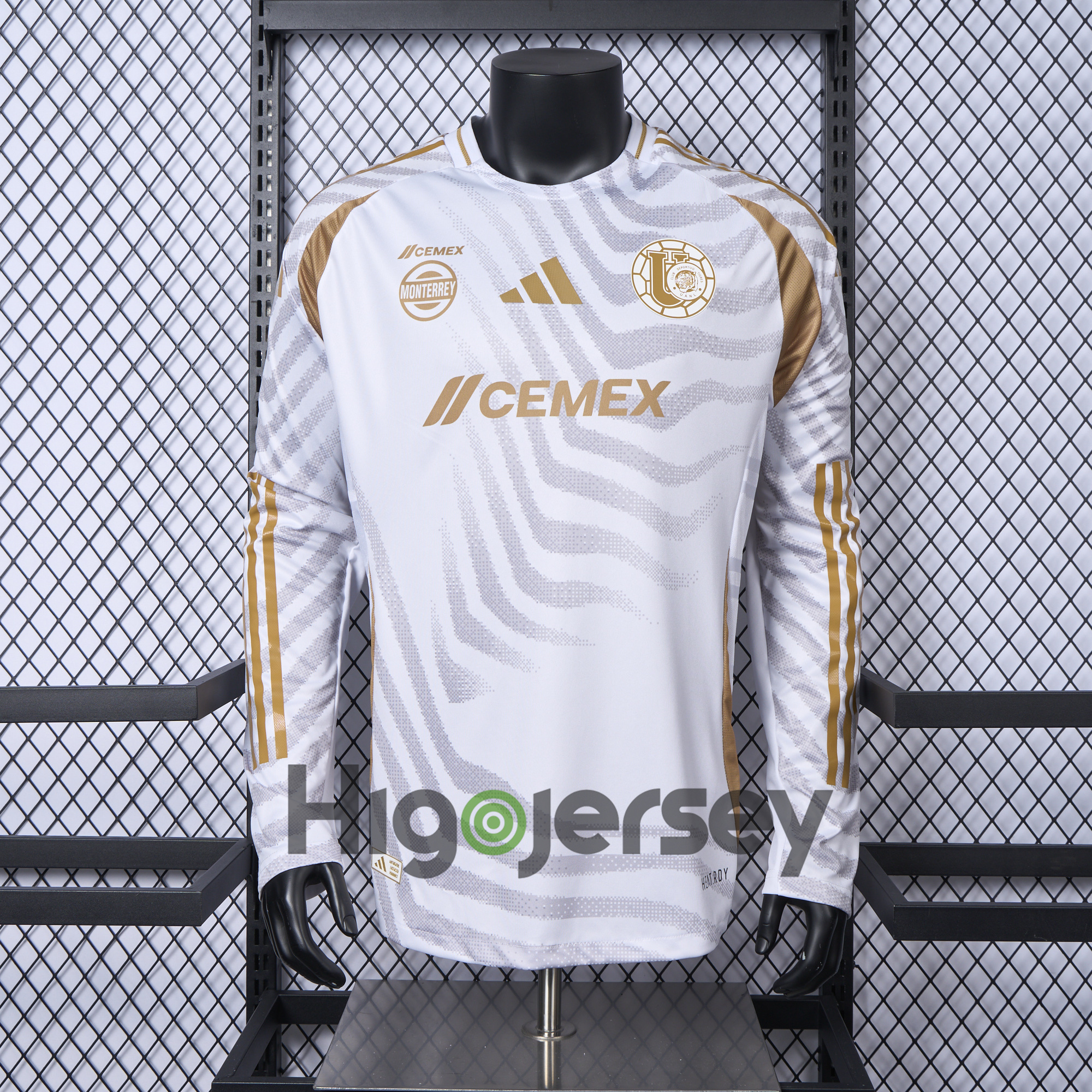 Higojerseys-Tigres UANL 24-25 Third Long Sleeves Jersey - Player Version