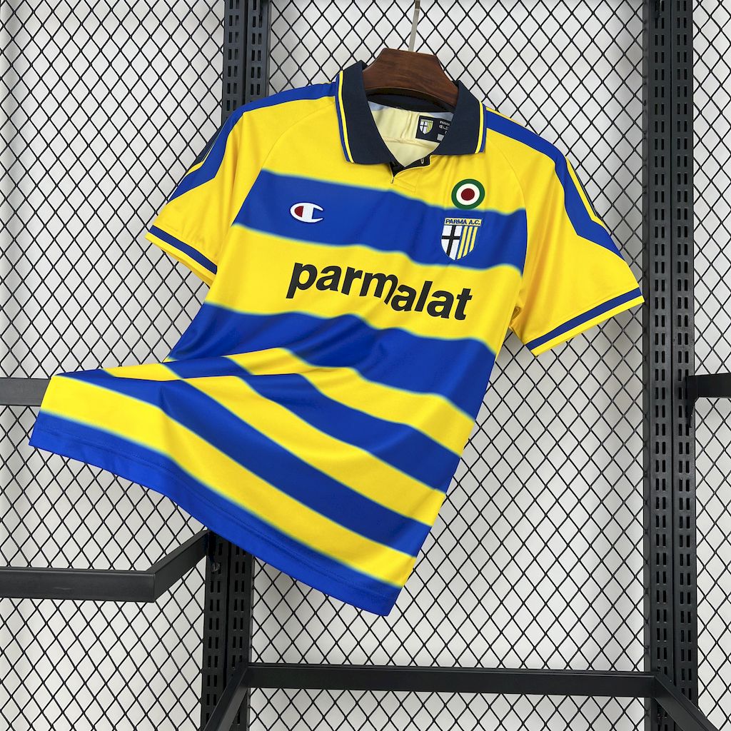 SIUjerseys-Retro Parma 1999-00 Home Jersey - Fans Version