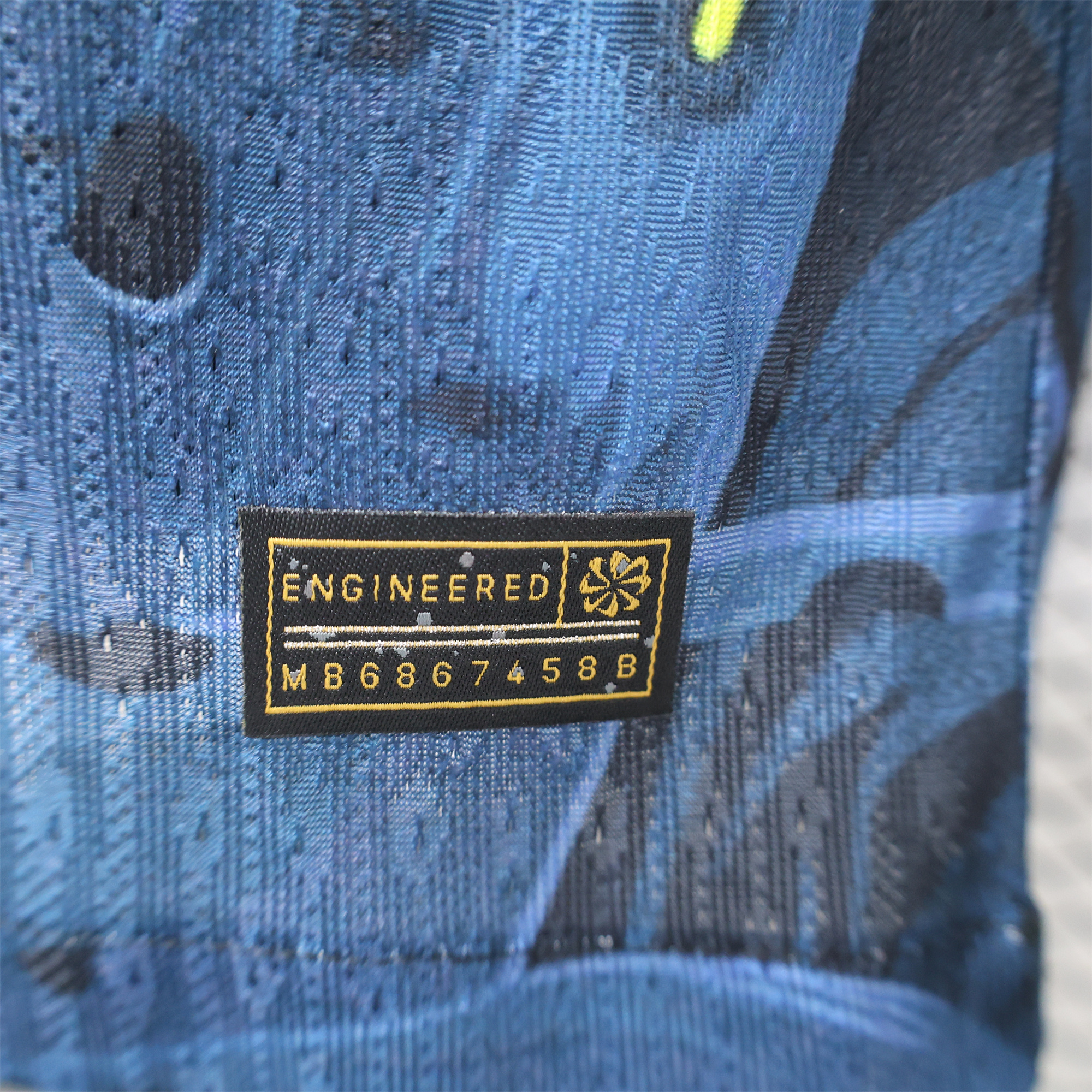 SIUjerseys-Brazil 2024 Black Blue Tiger Jersey - Player Version