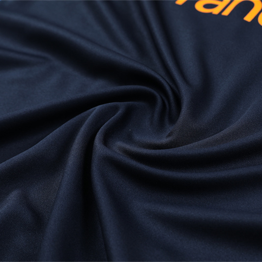 SIUjerseys-Marseille 24-25 Kids Long Sleeve Training Set - Royal Blue