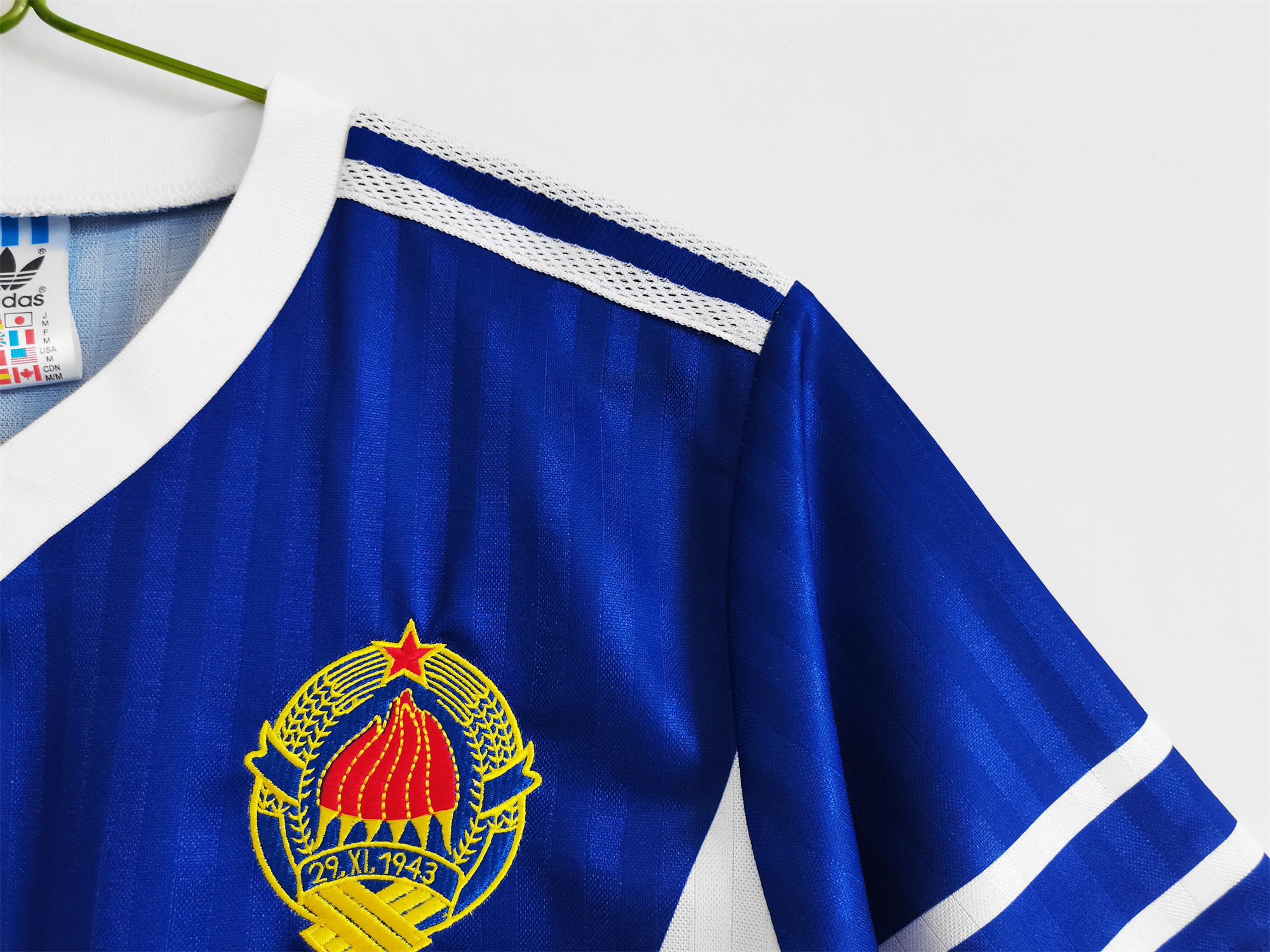 SIUjerseys-Retro Jugoslawien 1990 Home Stadium Jersey
