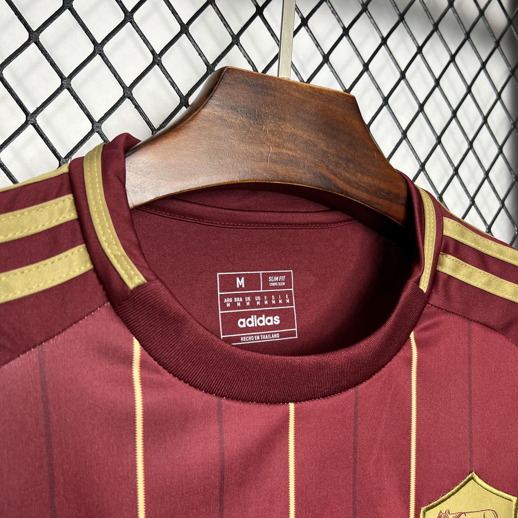 SIUjerseys-AS Roma 24-25 Home Stadium Jersey - Fans Version