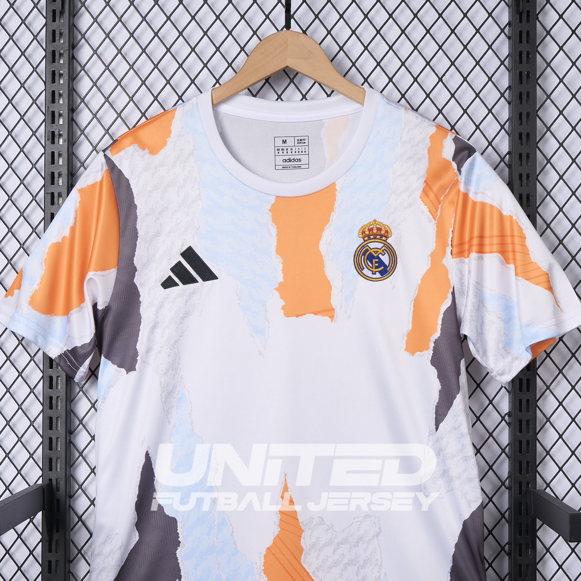 unitedfutballjersey-Real Madrid 24-25 Pre-Match 2 Jersey - Fans Version