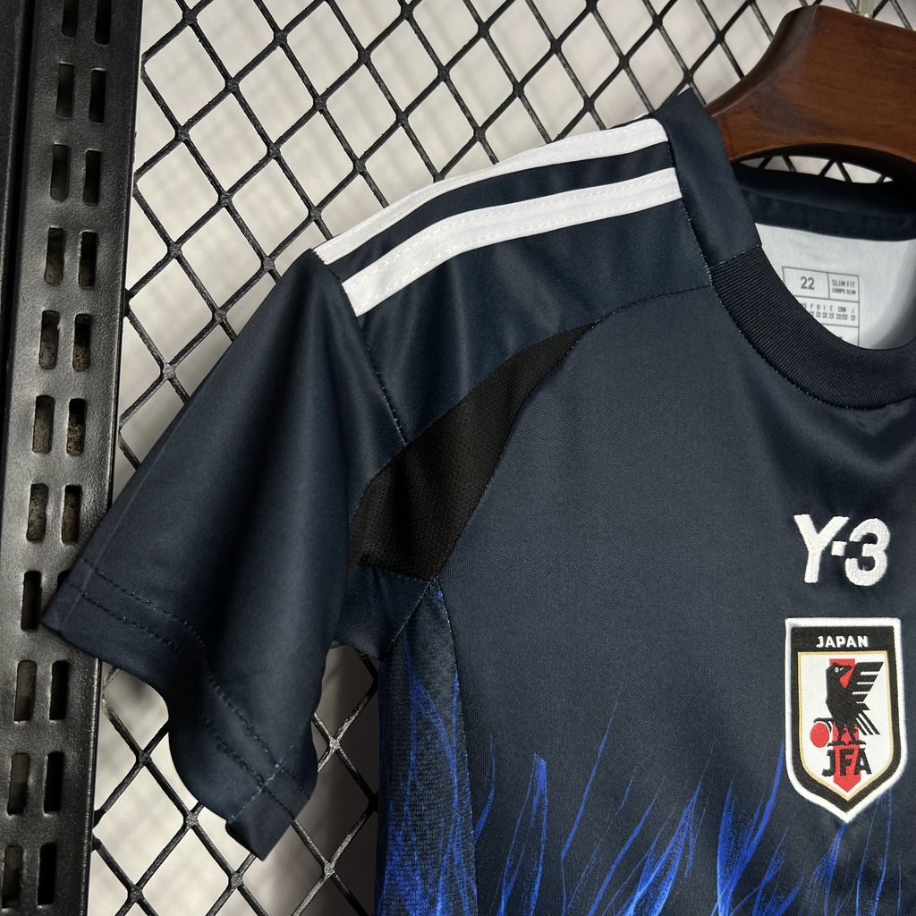 SIUjerseys-Japan 2024 Y3 Home Stadium Kids Kit