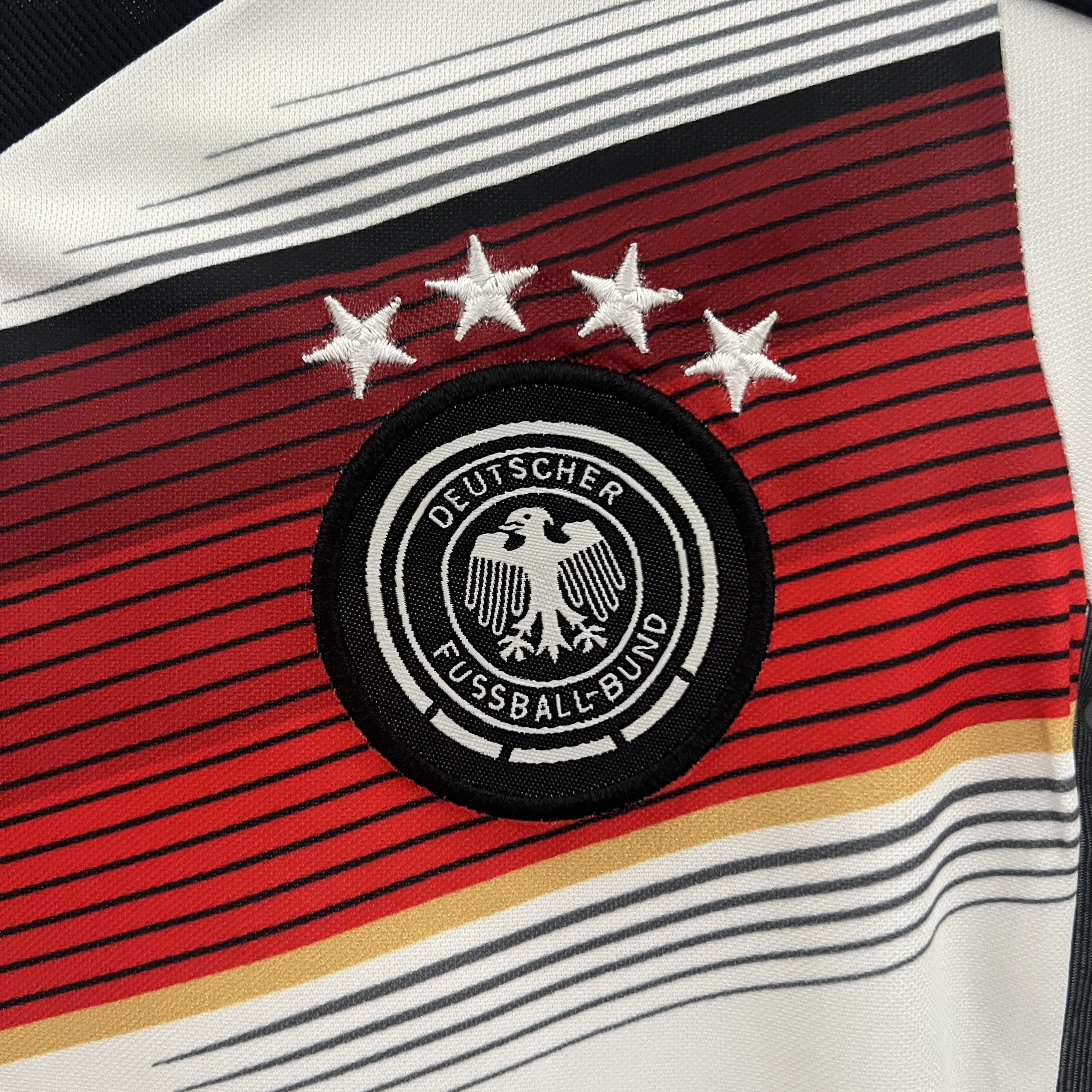 SIUjerseys-Retro Germany 2014 Home Stadium Kids Kit