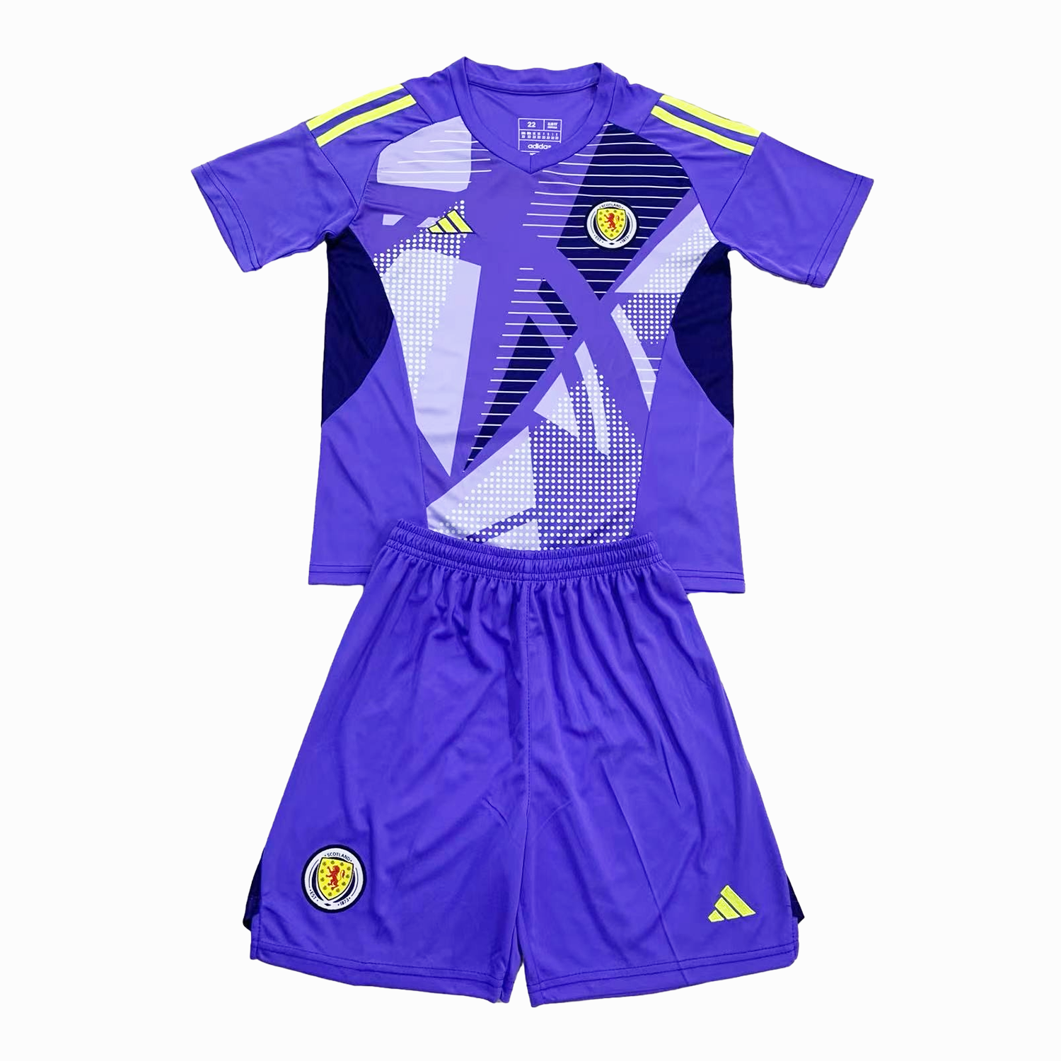 SIUjerseys-S-c-o.t l.a-n.d 2024 Goalkeeper Kids Kit - Purple