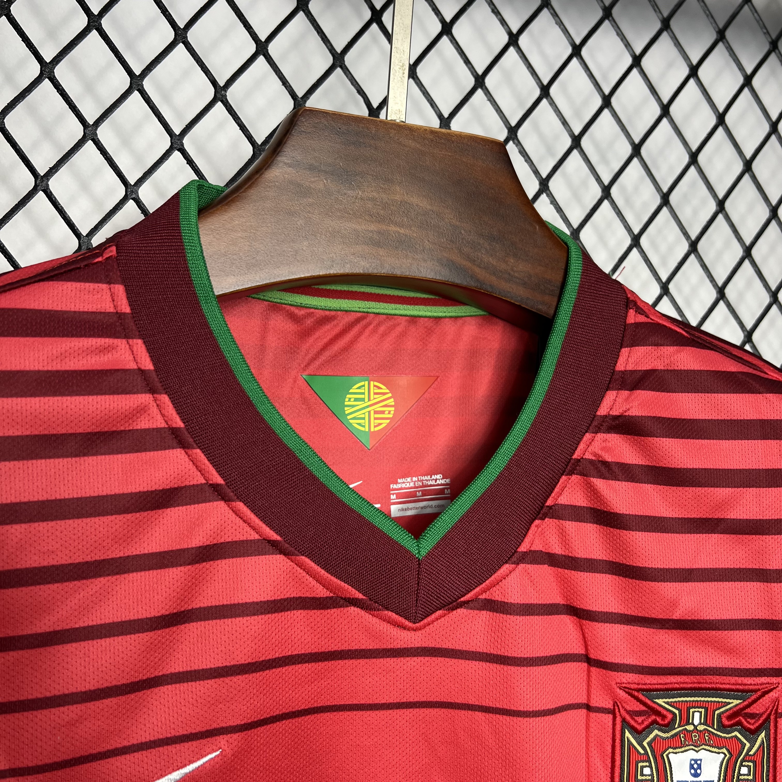 SIUjerseys-Retro Portugal 2014 Home Stadium Jersey