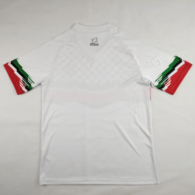 unitedfutballjersey-FC Palestina 24-25 White Barbed Wire Jersey - Fans Version