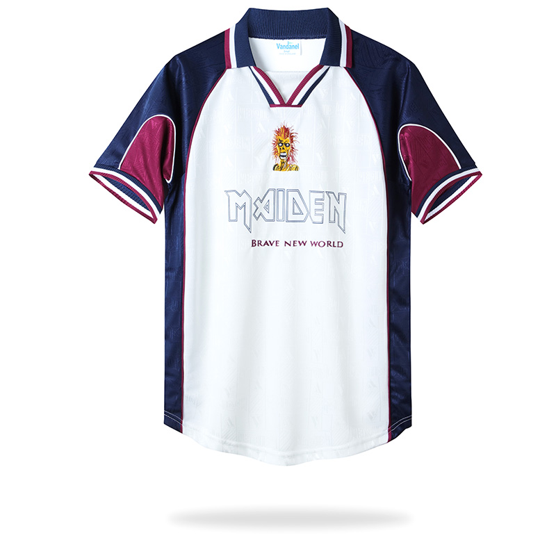 unitedfutballjersey-Retro Iron Maiden 1999-01 Away Jersey