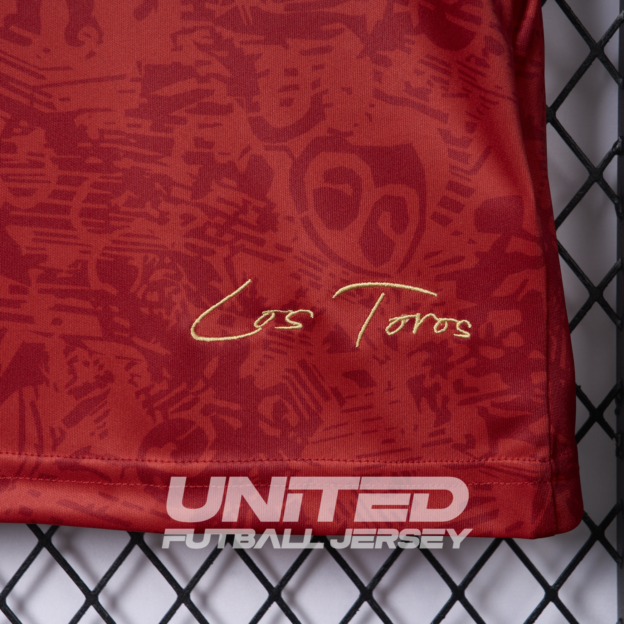 unitedfutballjersey-Spain 2024-25 COMMA Red Special Edition Jersey - Fans Version