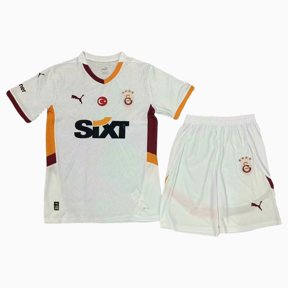 SIUjerseys-Galatasaray 24-25 Away Kids Kit