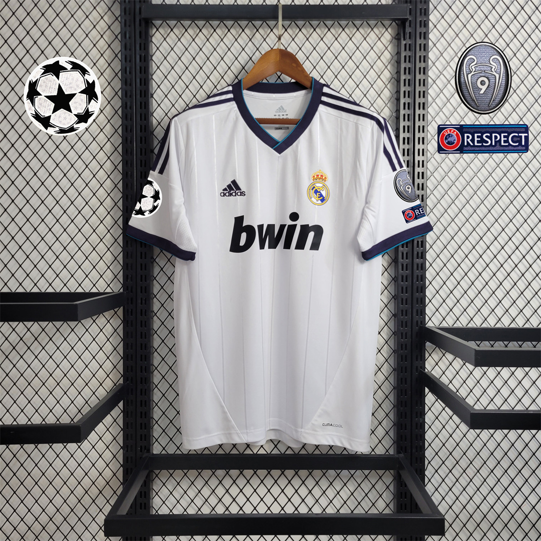 SIUjerseys-Retro Real Madrid 12-13 Home Stadium Jersey