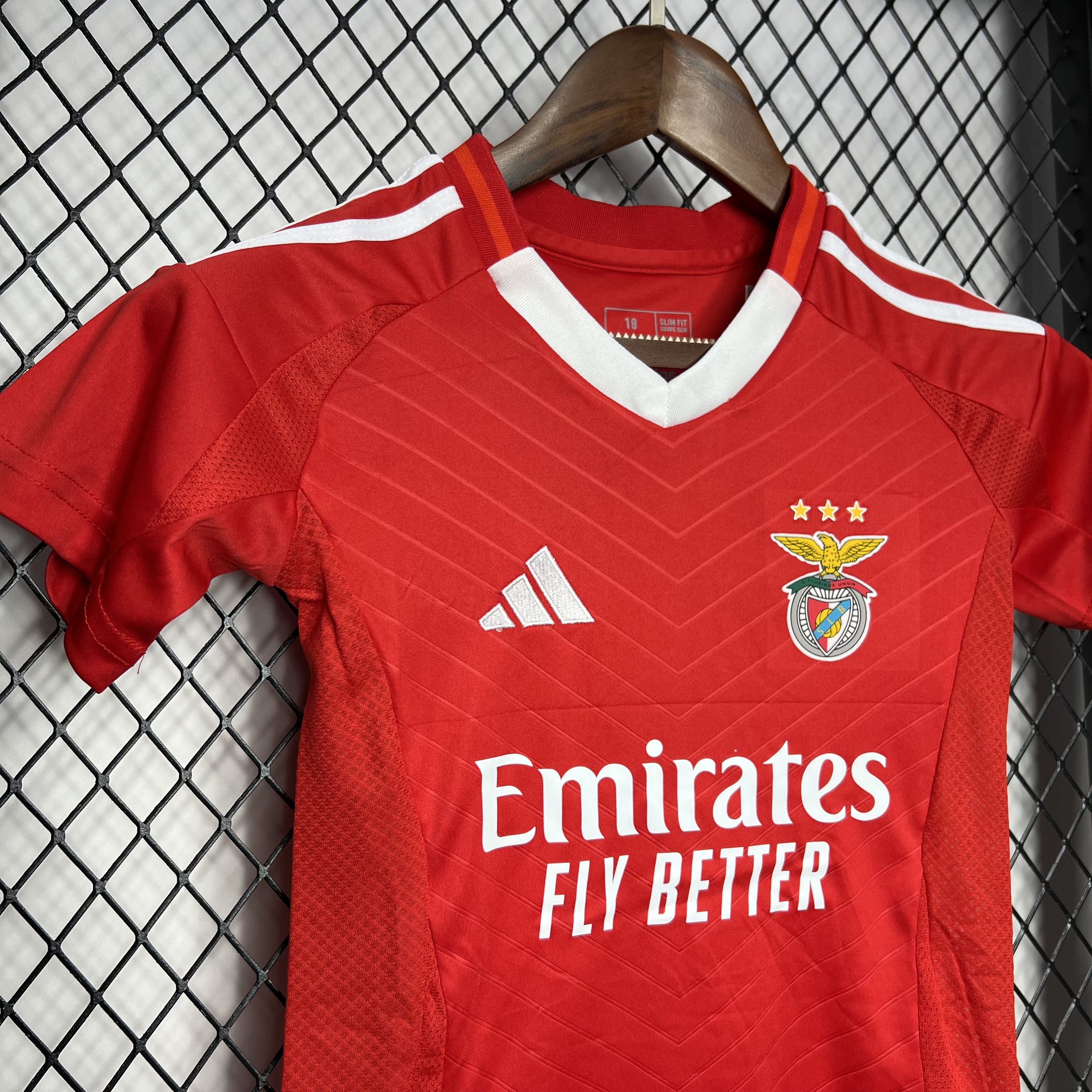 SIUjerseys-Benfica 24-25 Home Stadium Kids Kit