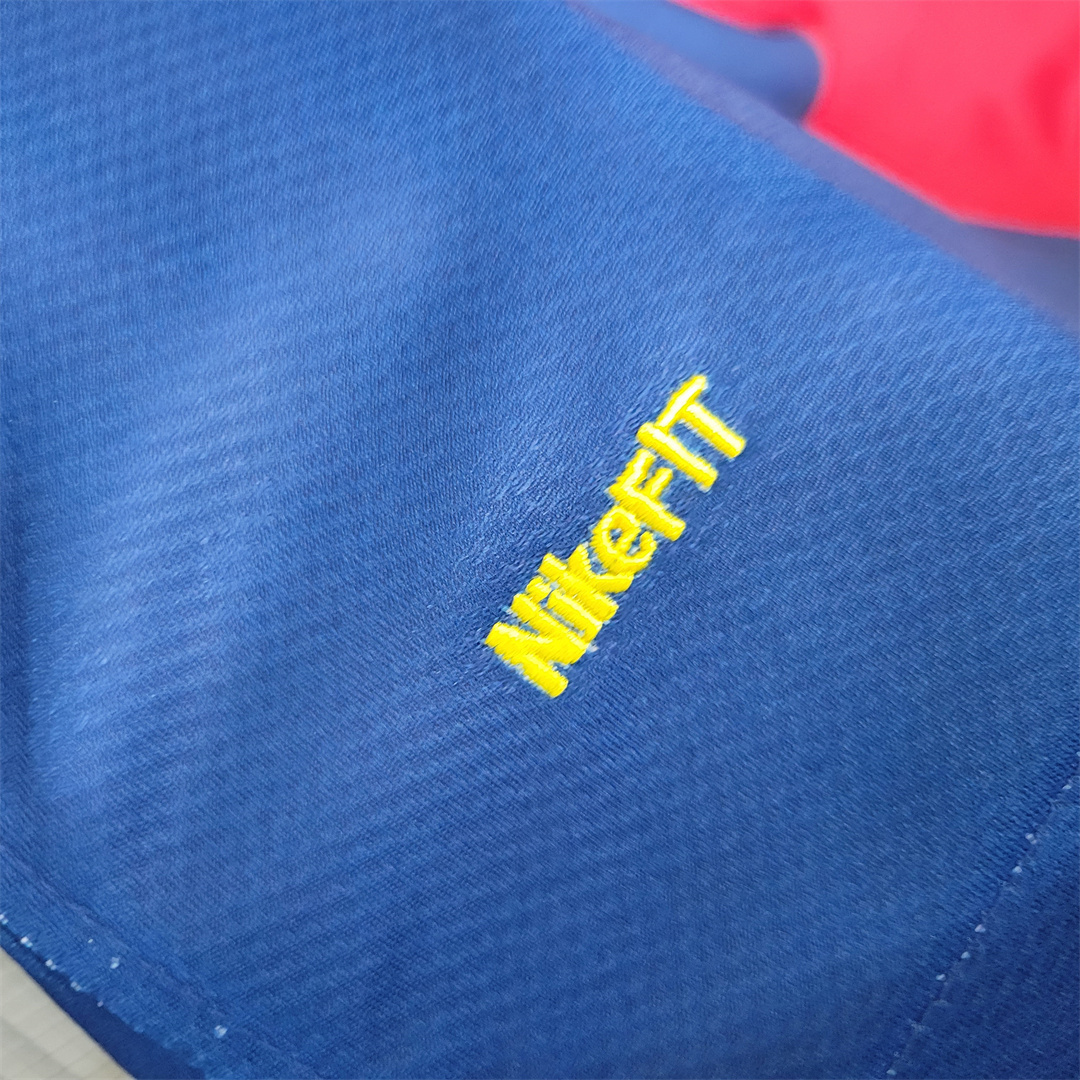 SIUjerseys-Retro Barcelona 08-09 Home Stadium Jersey