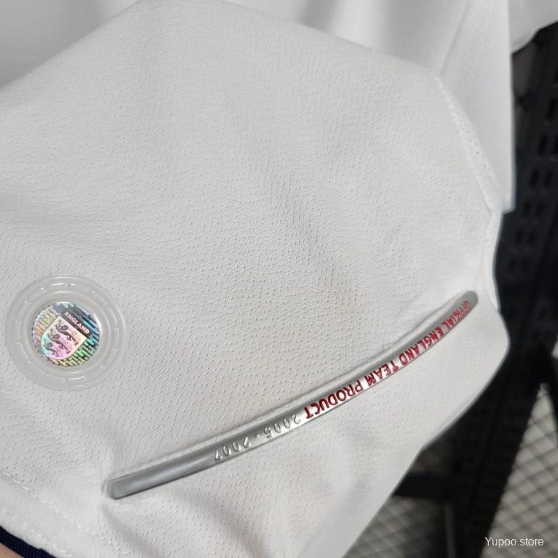 SIUjerseys-Retro England 2006 Home Stadium Jersey