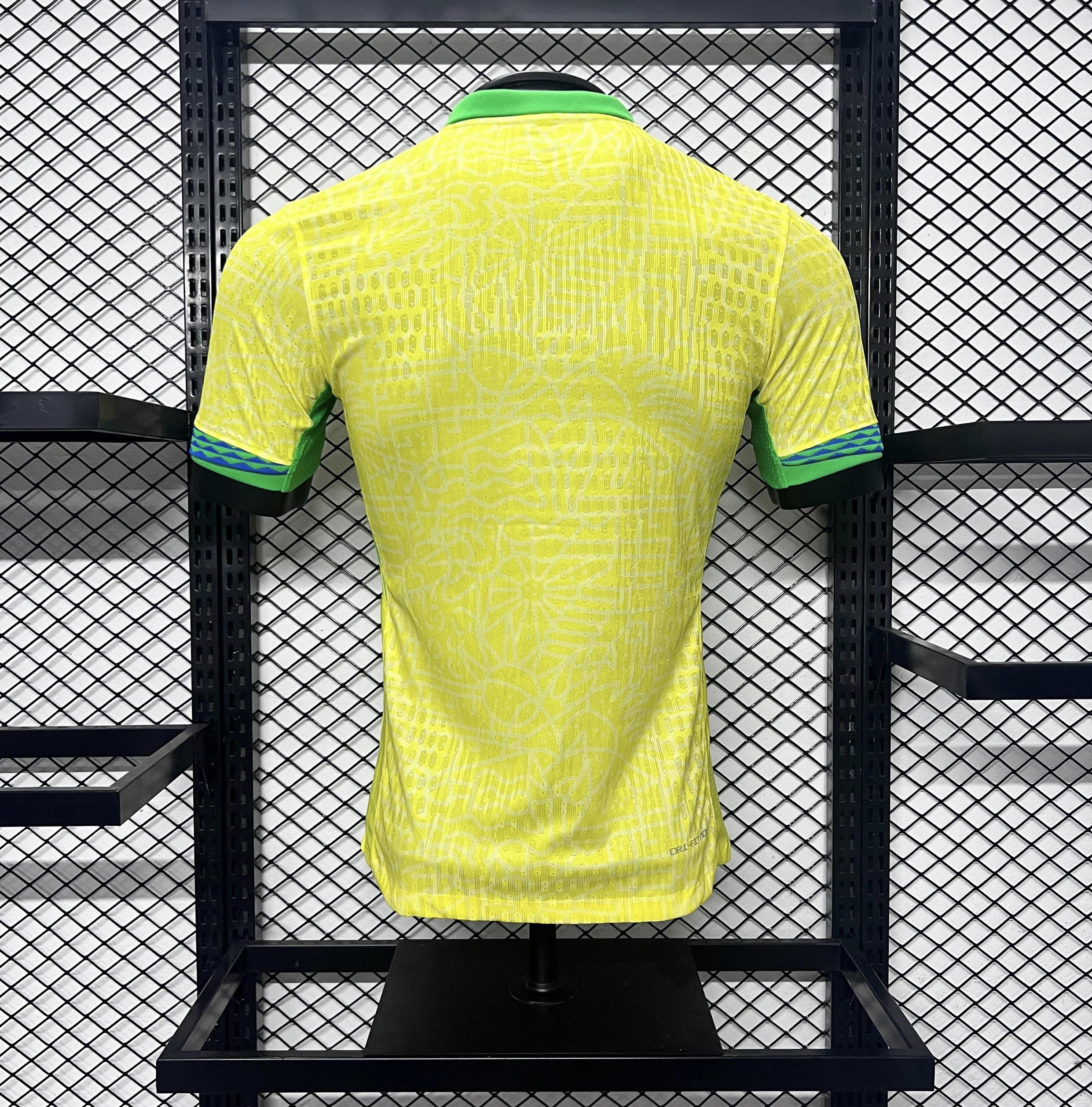 unitedfutballjersey-Brazil 2024 Home Stadium Jersey - Player Version