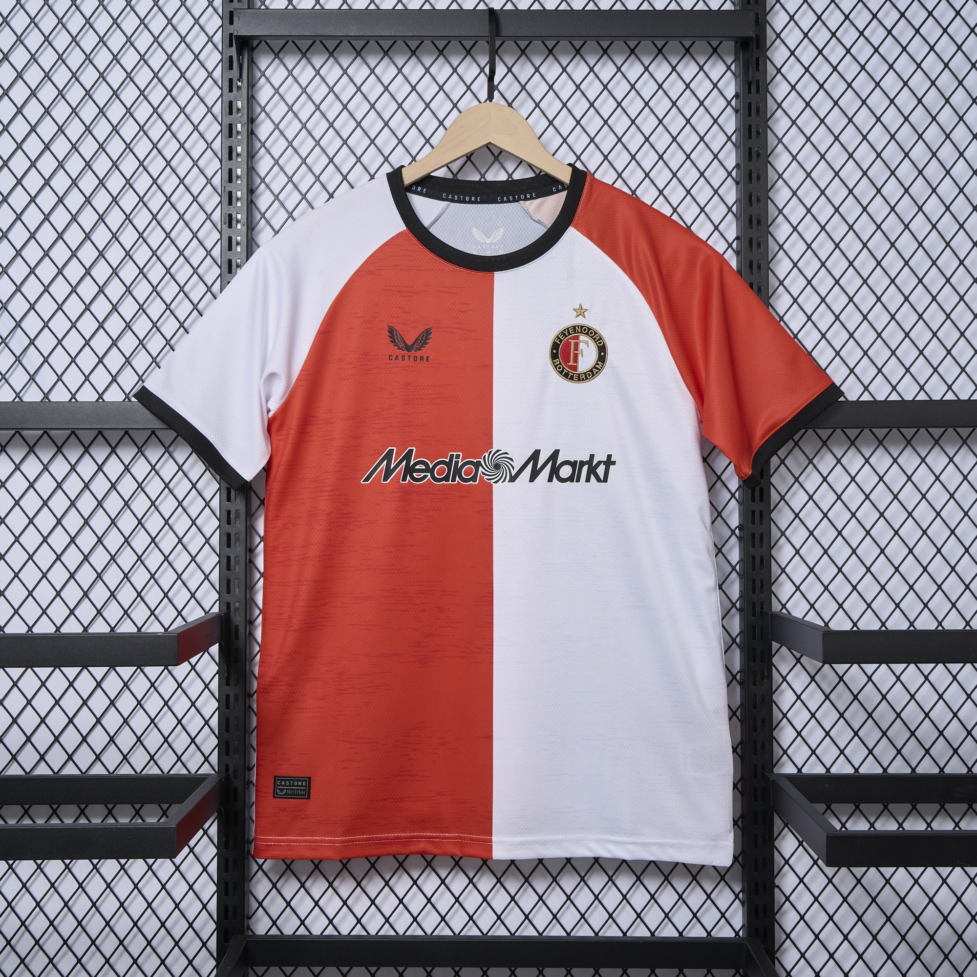 SIUjerseys-Feyenoord 24-25 Home Stadium Jersey - Fans Version