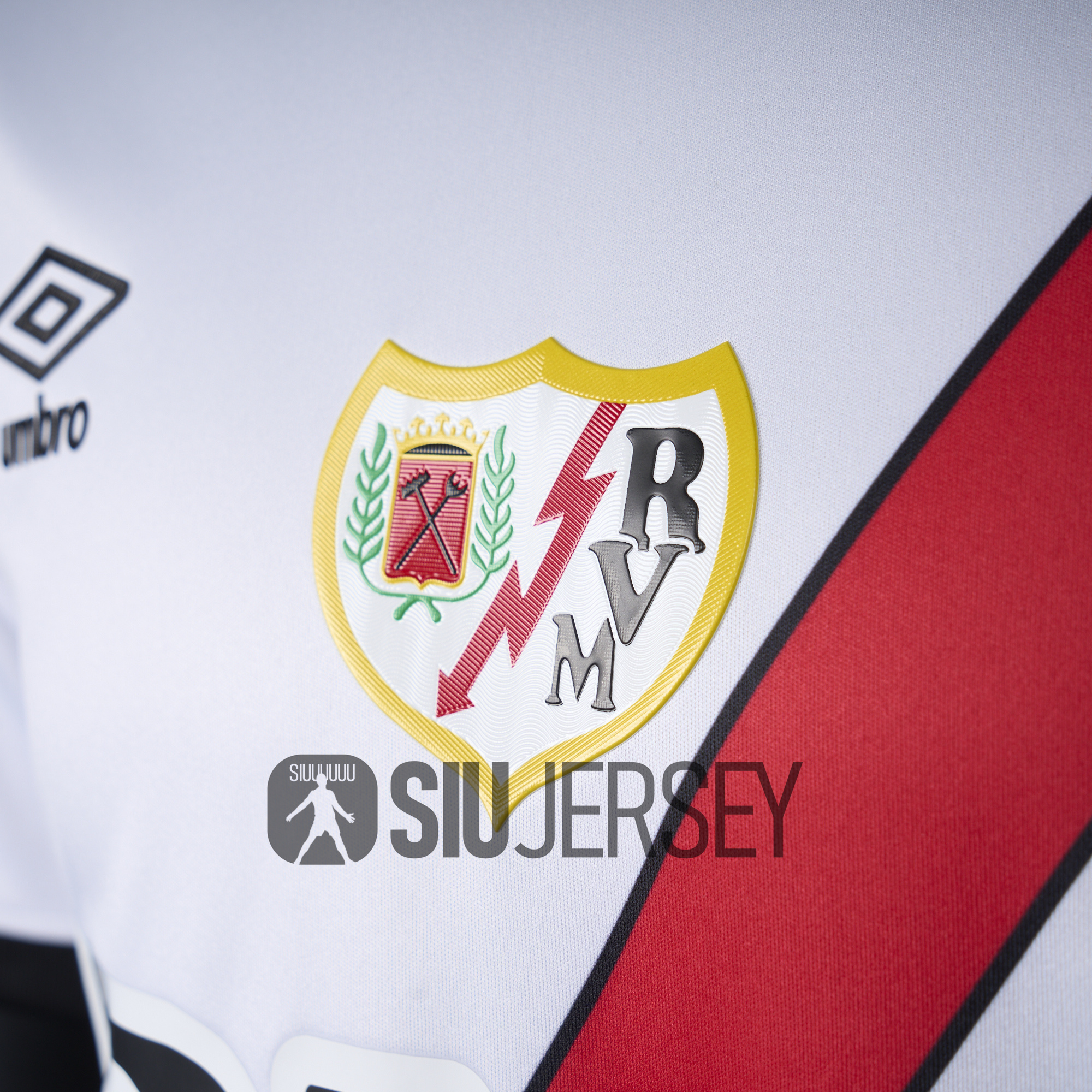 SIUjerseys-Rayo Vallecano 24-25 Home Jersey - Player Version