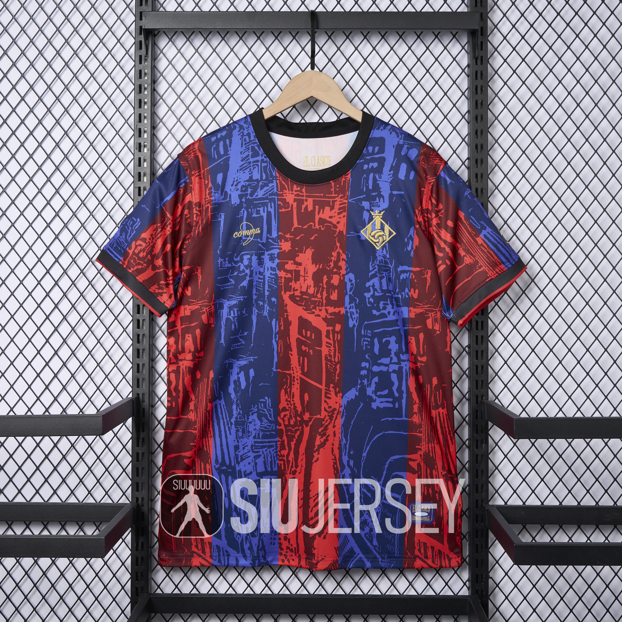 SIUjerseys-B.A.R.S.A 2024-25 COMMA Messi Jersey - Fans Version