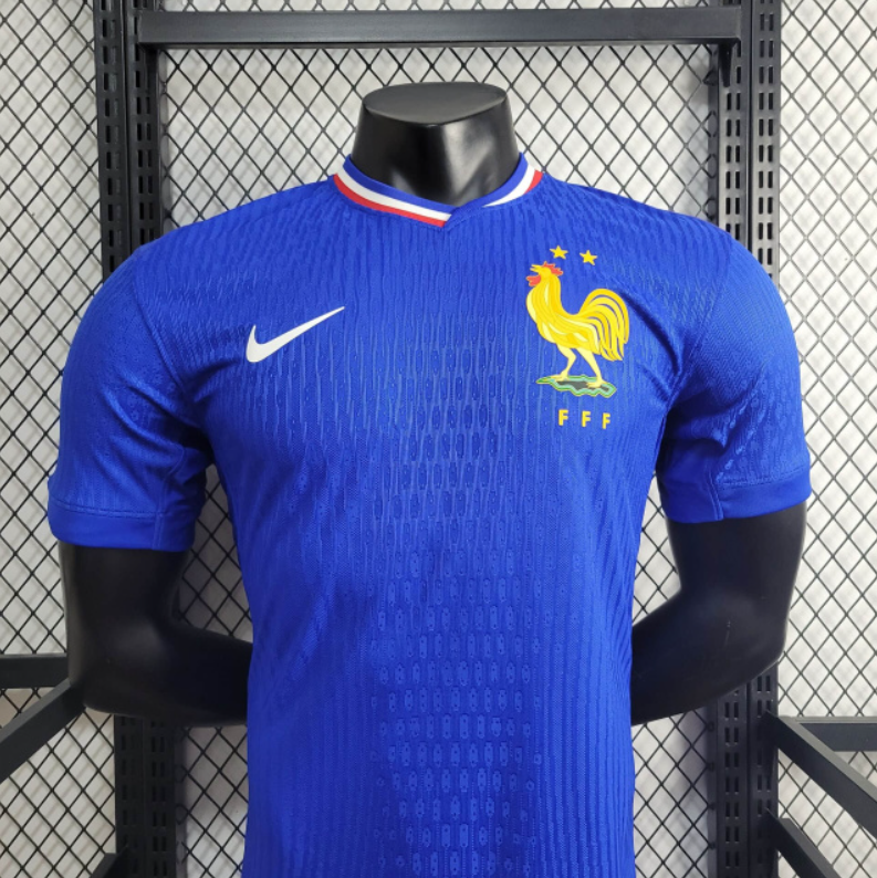 SIUjerseys-France 2024 Home Stadium Jersey - Player Version