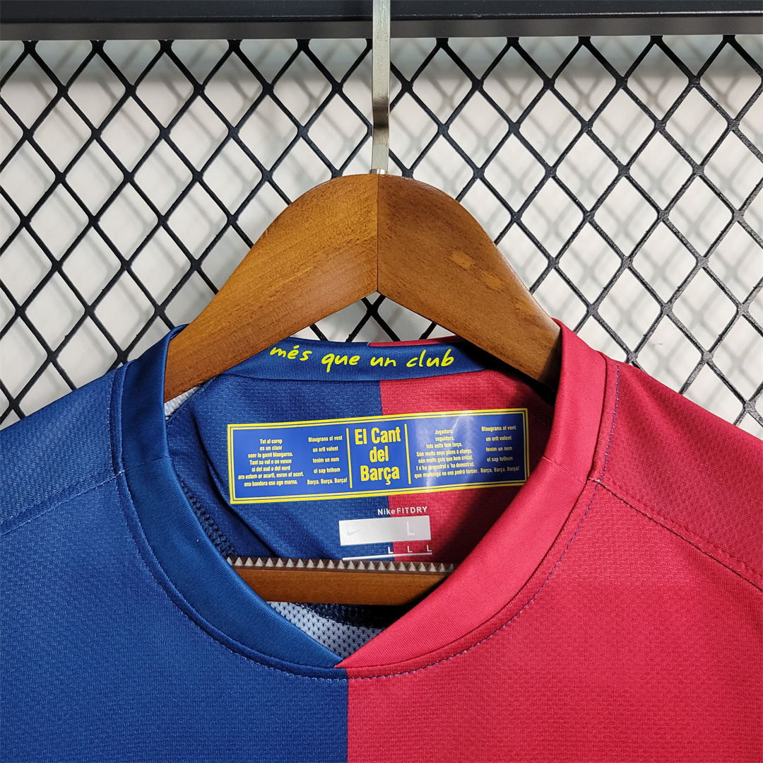 SIUjerseys-Retro Barcelona 08-09 Home Stadium Jersey