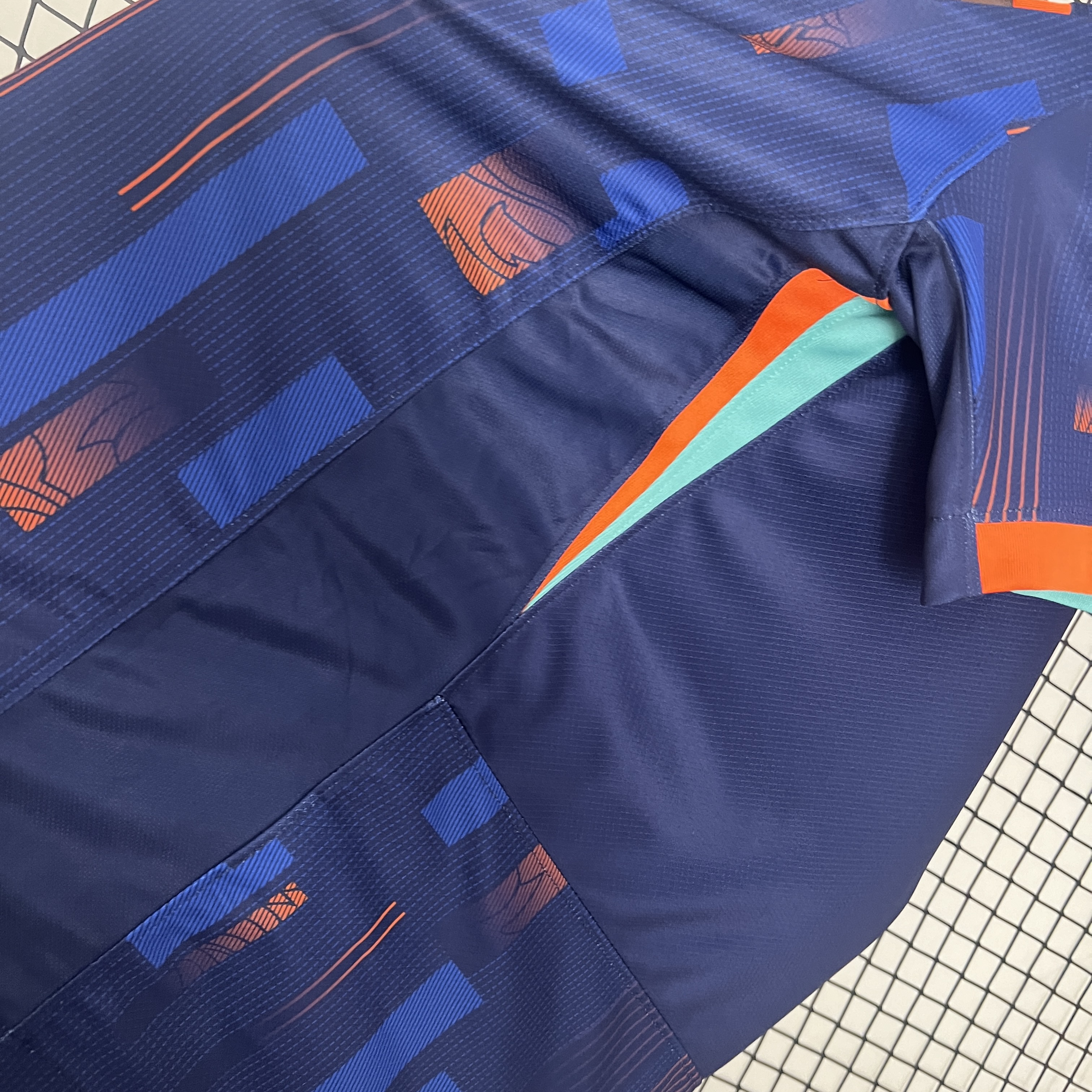 SIUjerseys-Netherlands 2024 Away Jersey - Fans Version