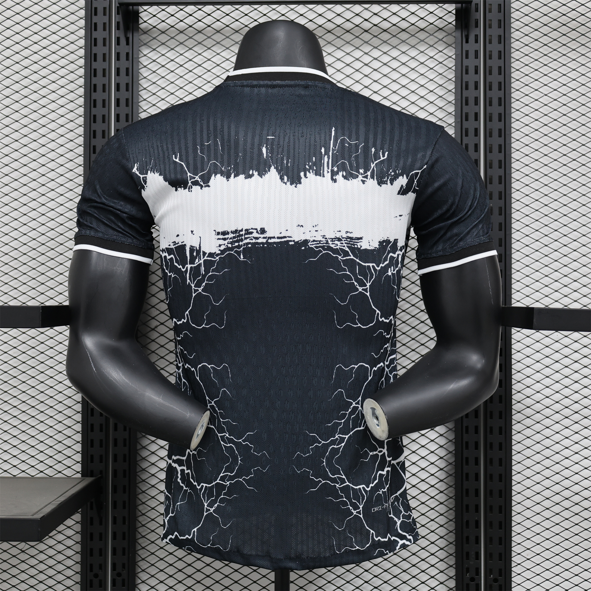 unitedfutballjersey-Barcelona 24-25 White Lightning Special Edition Black Jersey - Player Version