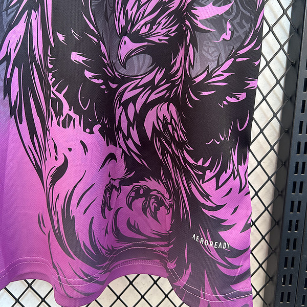 SIUjerseys-Liver.pool 24-25 Purple Fire Phoenix Special Edition Jersey - Fans Version