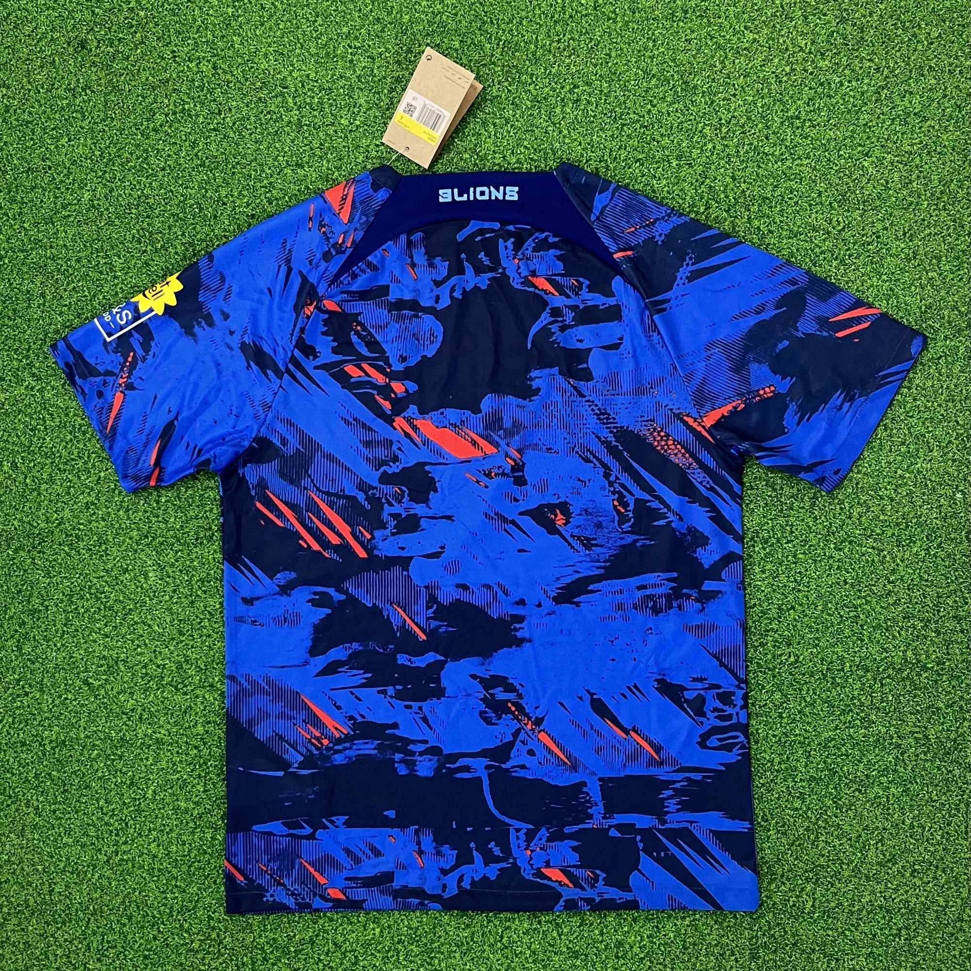 SIUjerseys-England 2023 Blue 150th Anniversary Jersey - Fans Version