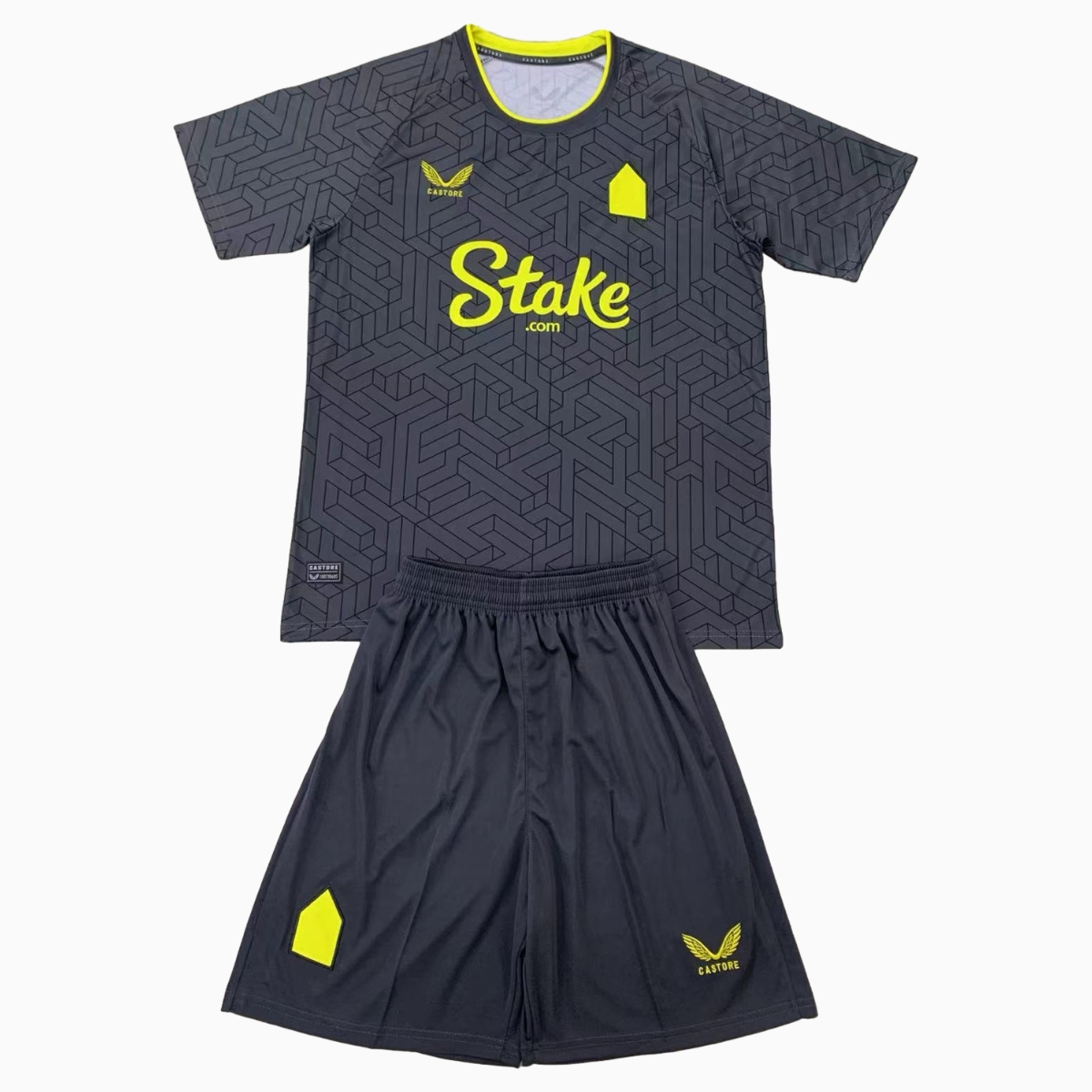 SIUjerseys-Everton 24-25 Away Men's Adult Jersey Set - Fans Version