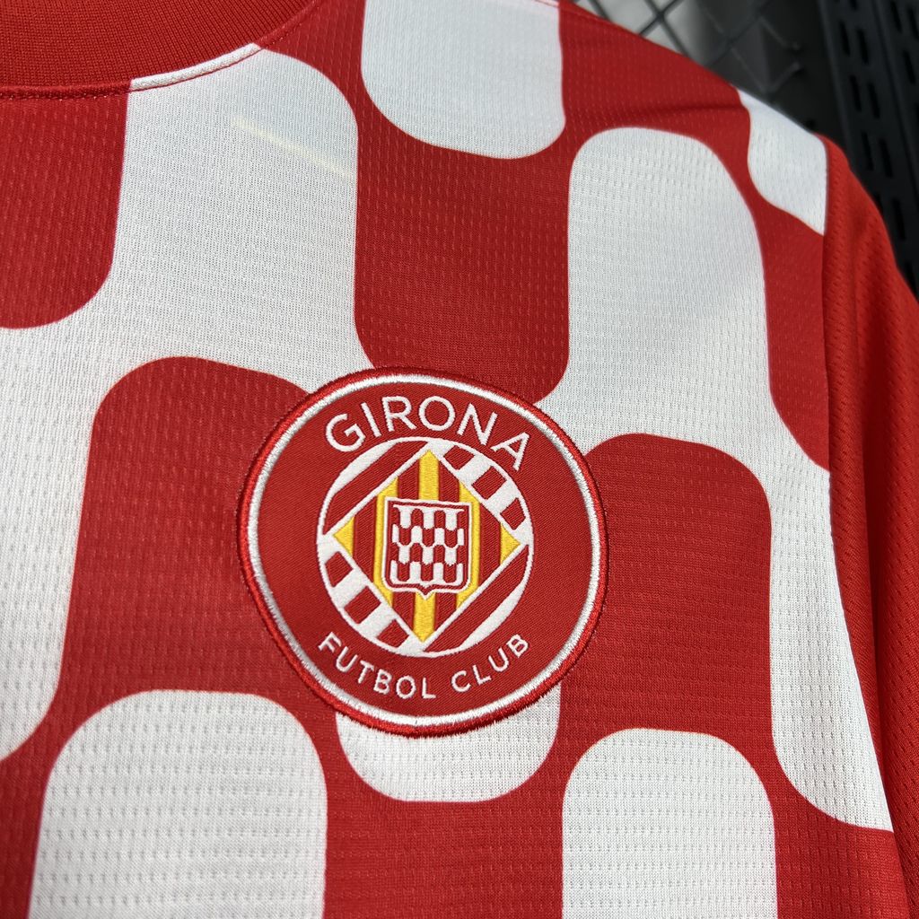 SIUjerseys-Girona 24-25 Home Stadium Jersey - Fans Version