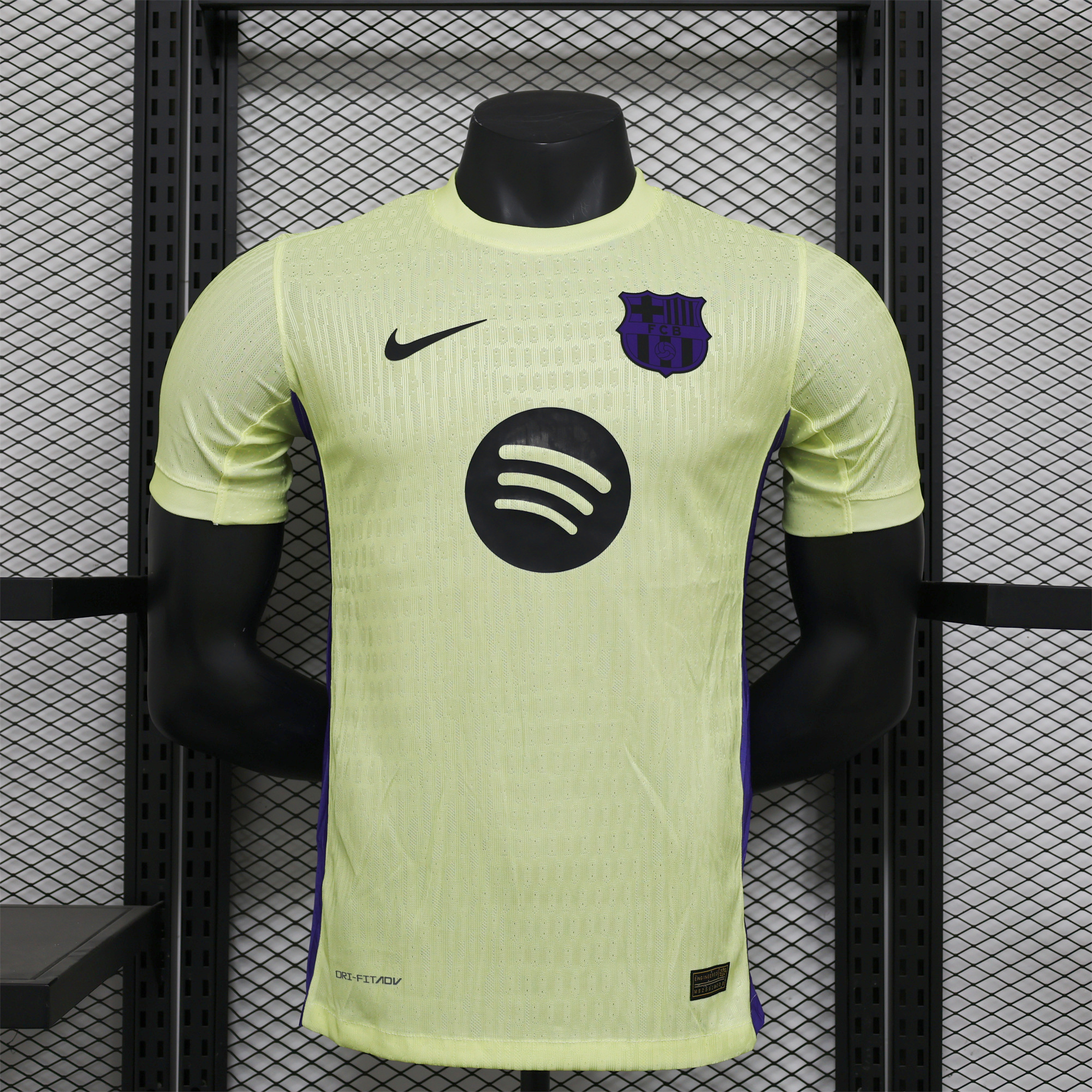 unitedfutballjersey-Barcelona 24-25 Yellow Special Edition Jersey - Player Version