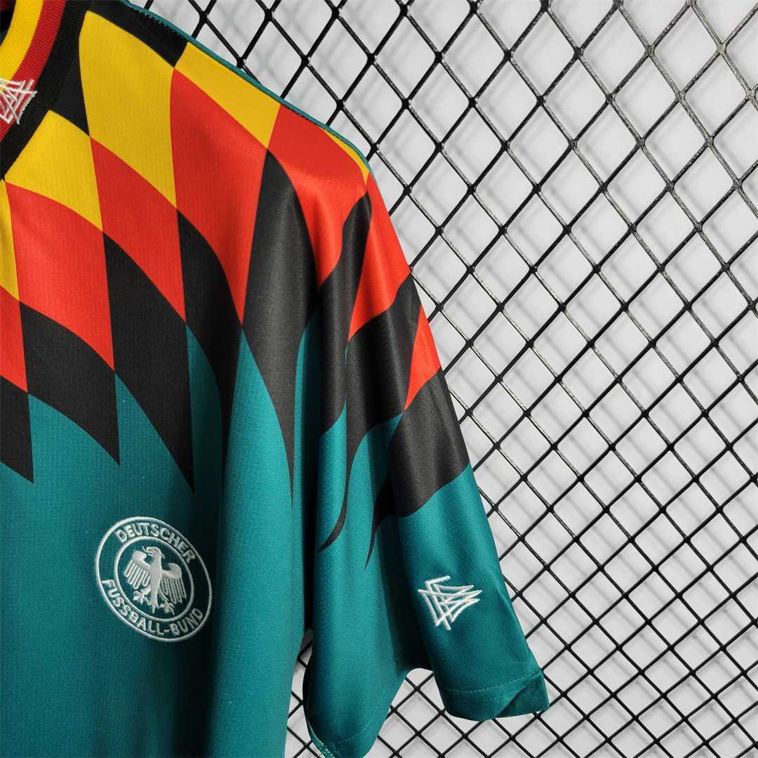 SIUjerseys-Retro Germany 1994 Away Stadium Jersey