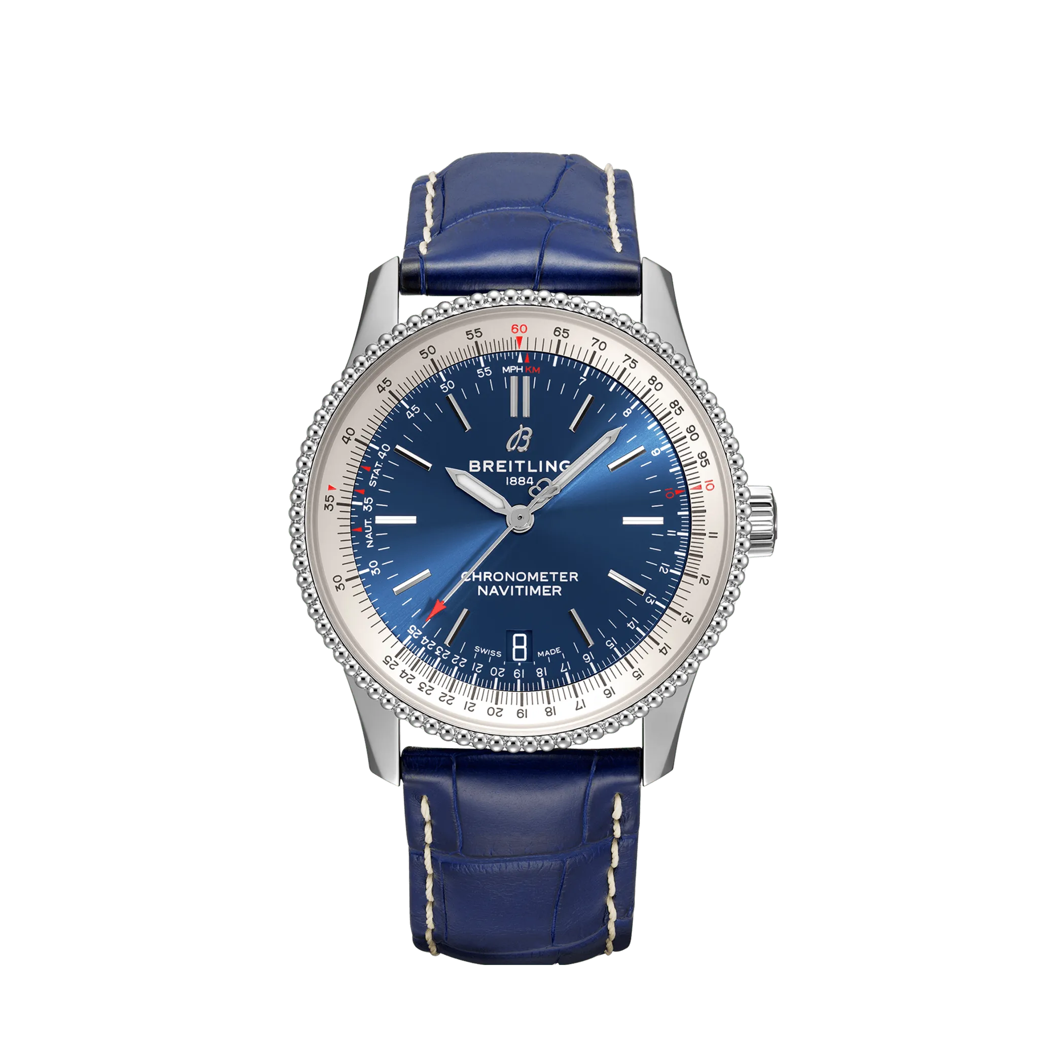 Navitimer Automatic 38 - Stainless steel - Blue A17325211C1P1