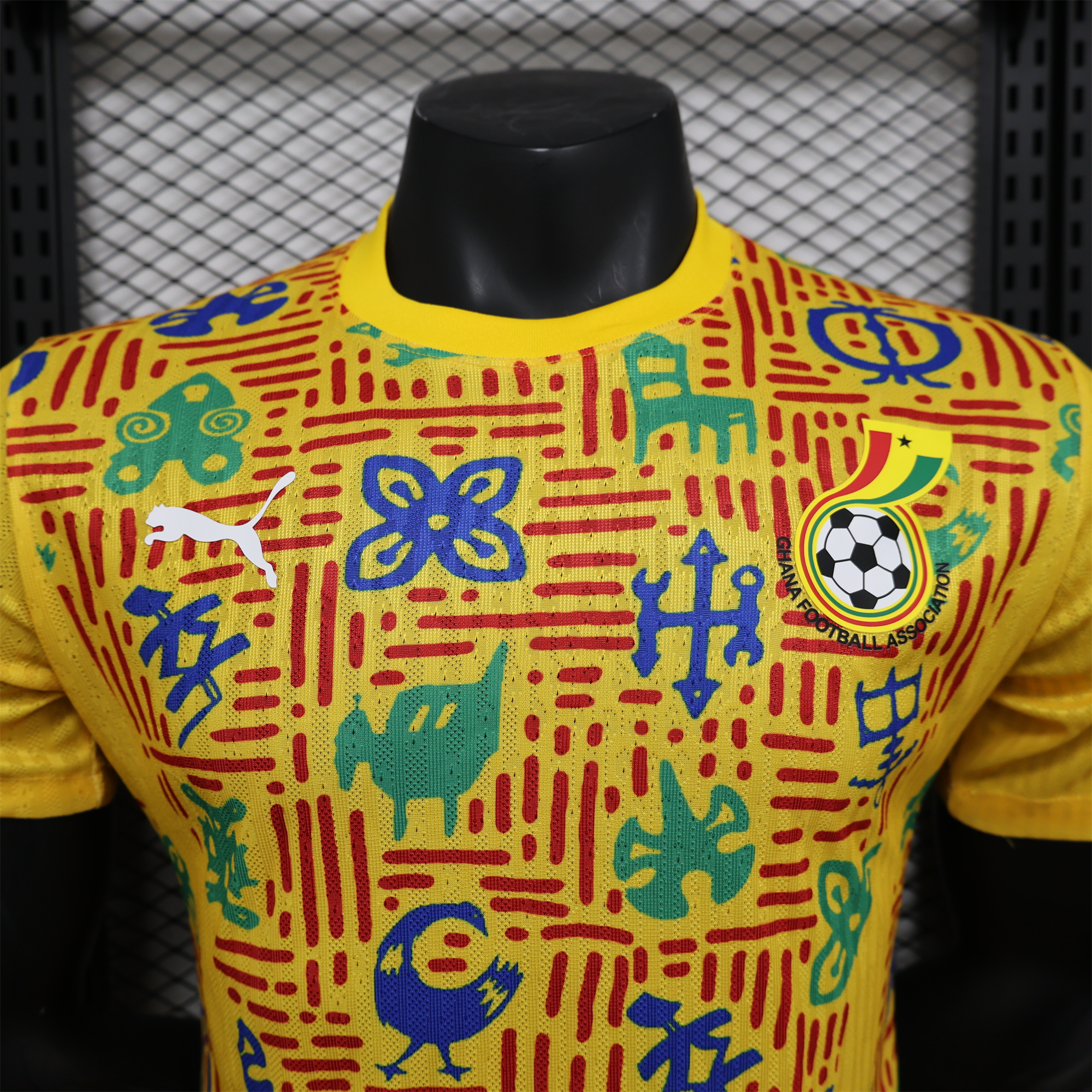 SIUjerseys-Ghana 2024-25 Pre-Match Jersey - Player Version