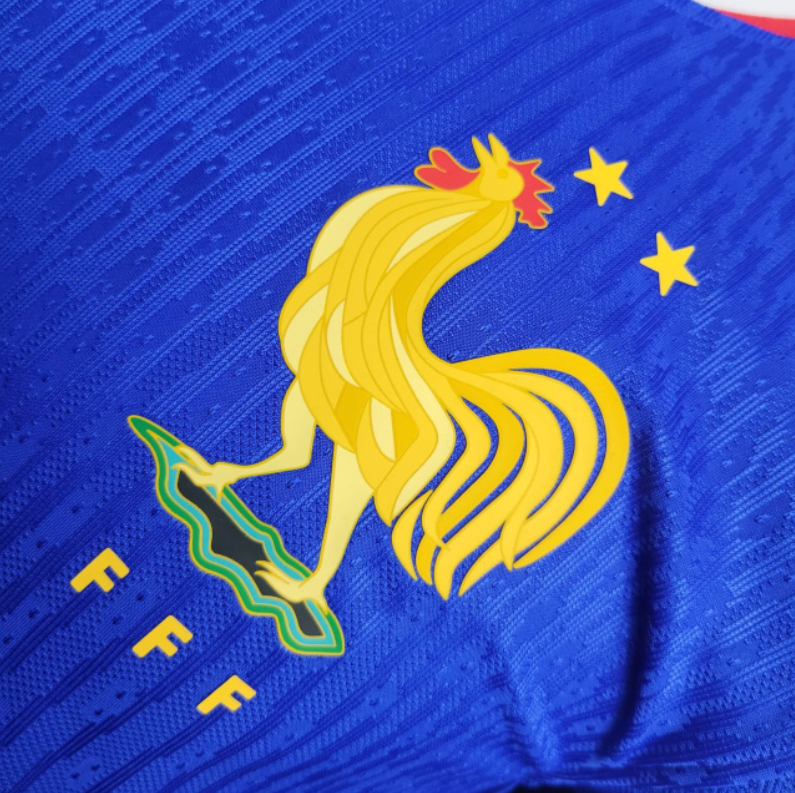SIUjerseys-France 2024 Home Stadium Jersey - Player Version
