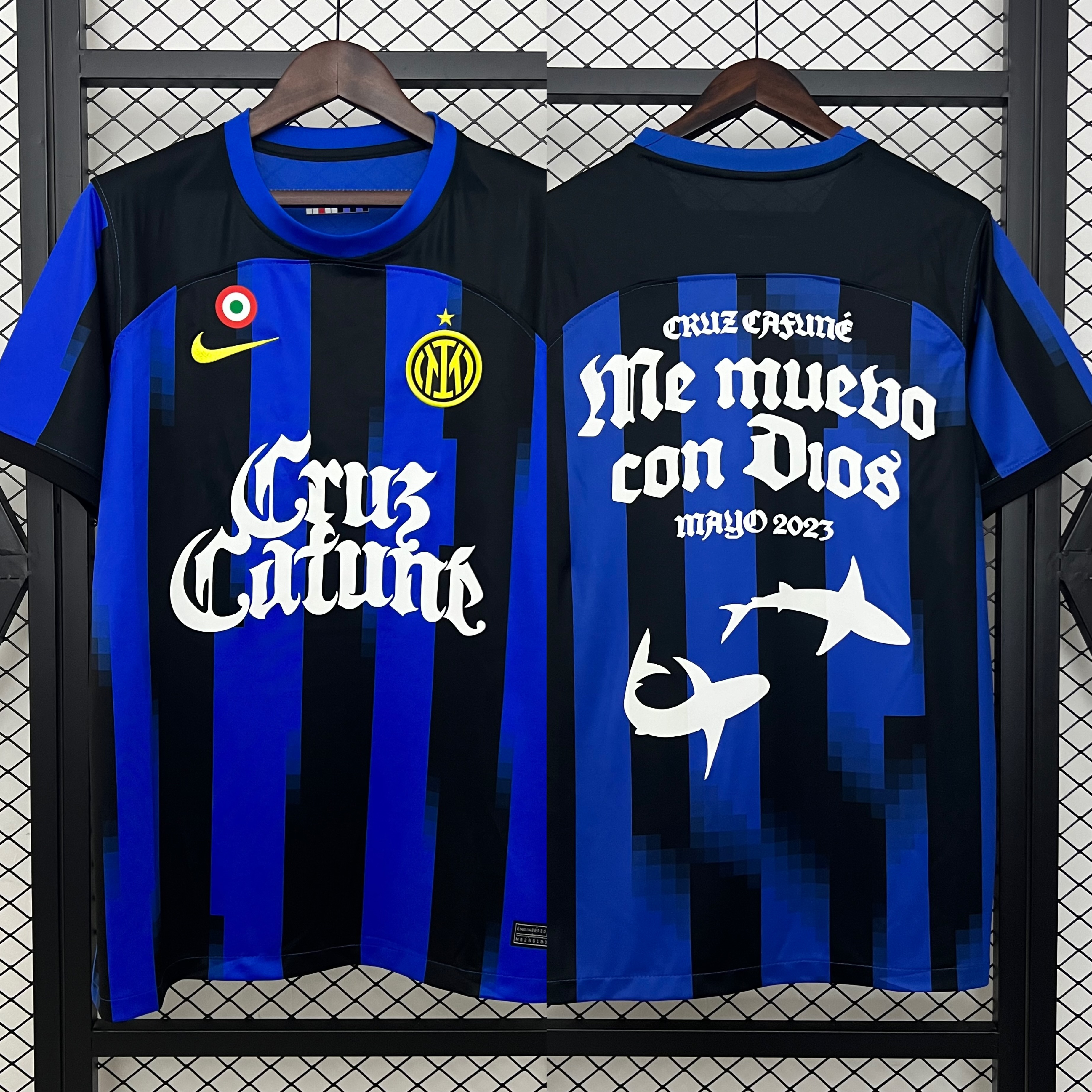 SIUjerseys-Inter Milan x Cruz Cafuné 23-24 Special Edition Jersey - Fans Version