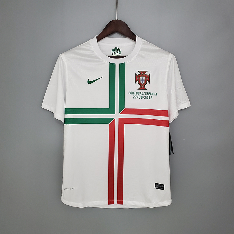 SIUjerseys-Retro Portugal 2012 Away Stadium Jersey