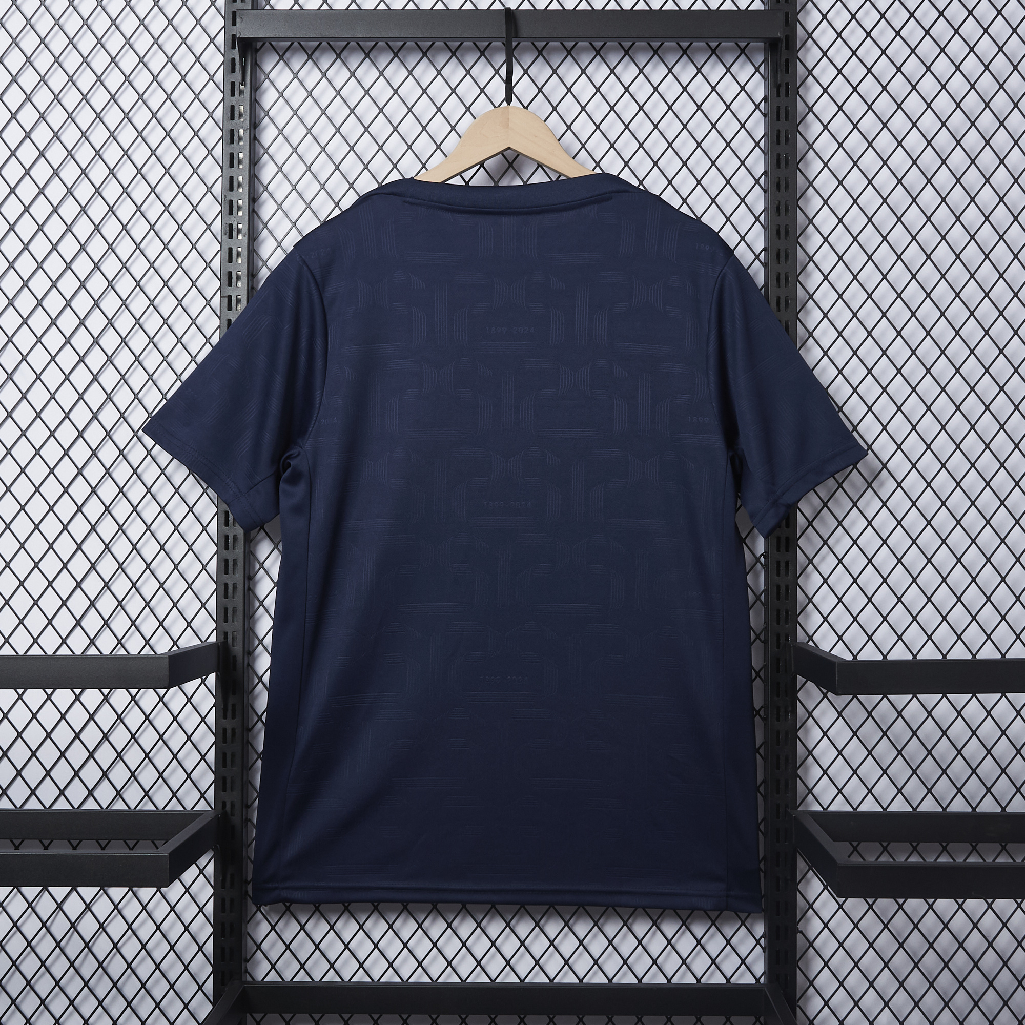 SIUjerseys-Barcelona 24-25 Navy Blue 125th Anniversary Pre-match Jersey - Fans Version