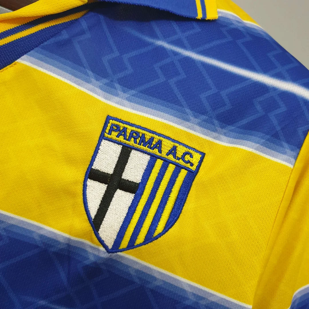 SIUjerseys-Retro Parma 1998-99 Home Jersey