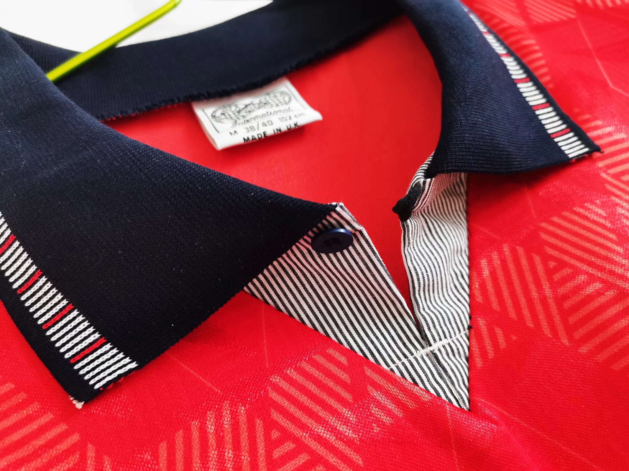 SIUjerseys-Retro England 1990 Away Stadium Jersey