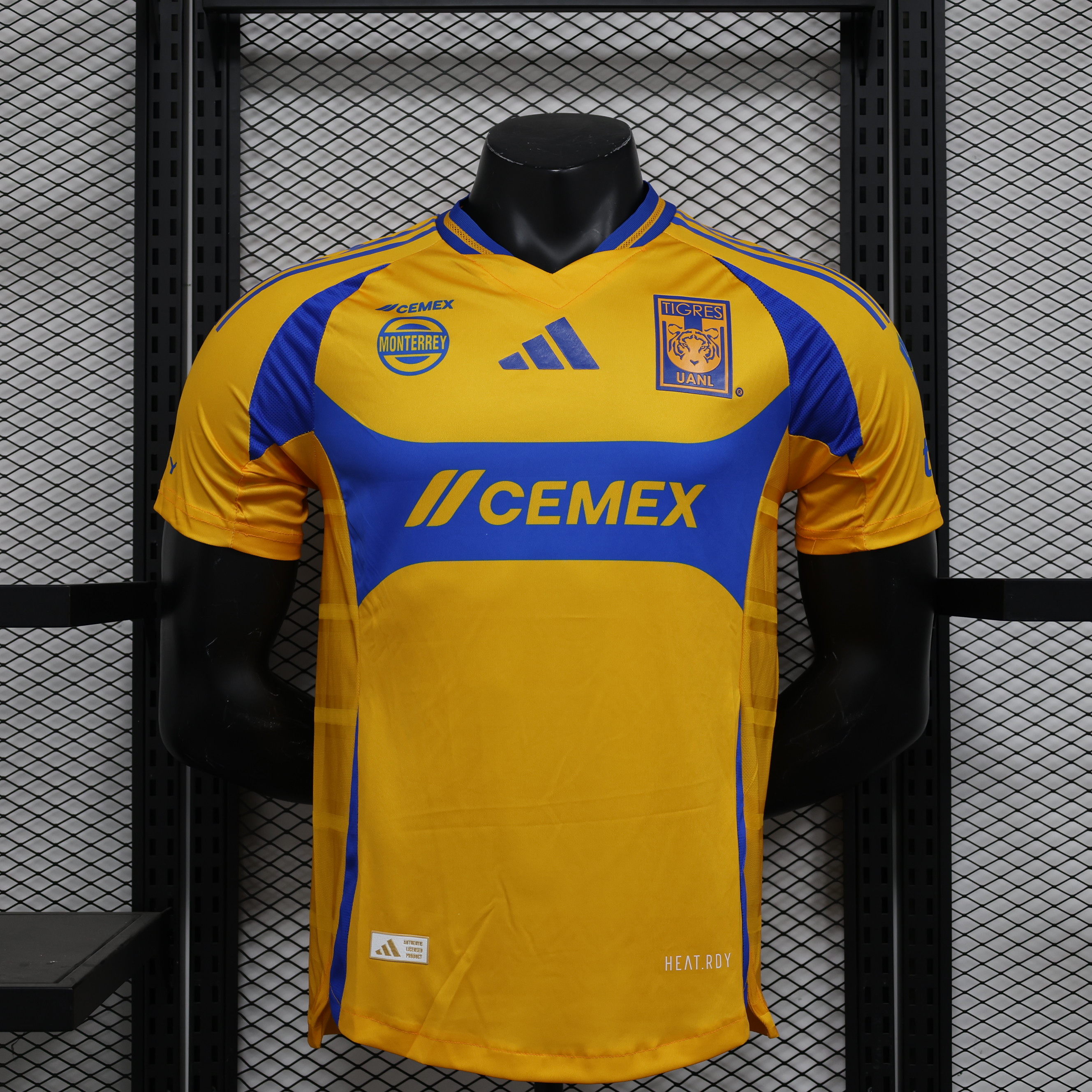 SIUjerseys-Tigres UANL 24-25 Home Stadium Jersey - Player Version