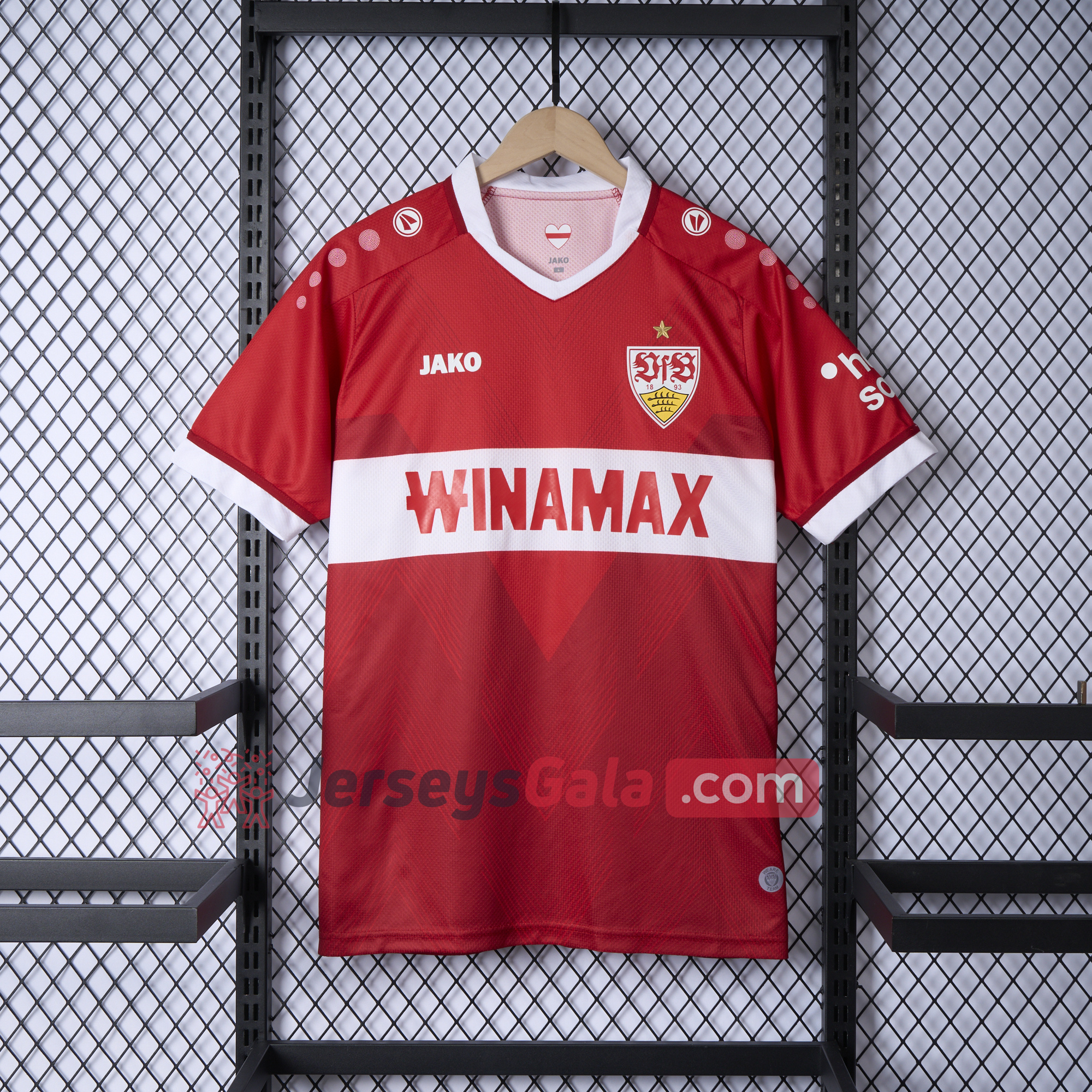 JerseysGala.com | VfB Stuttgart 24-25 Away Jersey - Fans Version -Customize Name, Number and Patch | Worldwide Shipping
