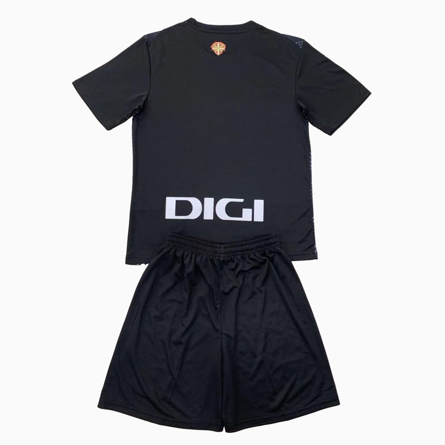 SIUjerseys-Athletic Bilbao 24-25 Black Goalkeeper Kids Kit