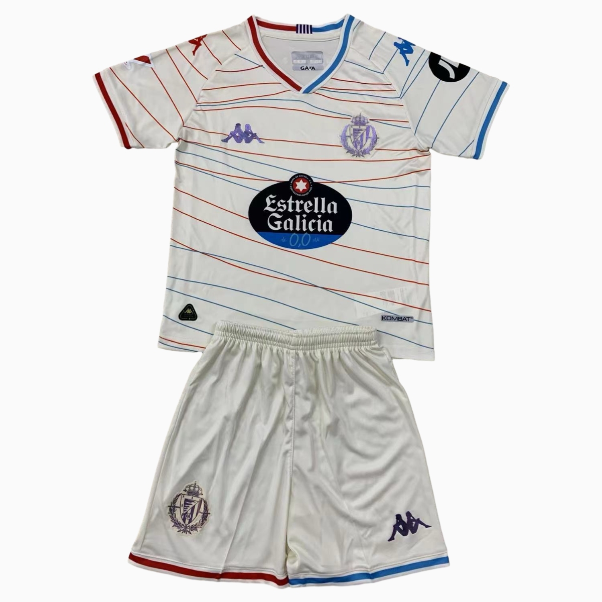 SIUjerseys-Real Valladolid 24-25 Away Men's Adult Jersey Set - Fans Version