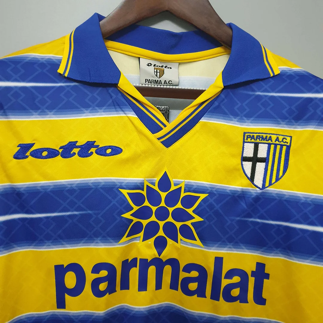 SIUjerseys-Retro Parma 1998-99 Home Jersey