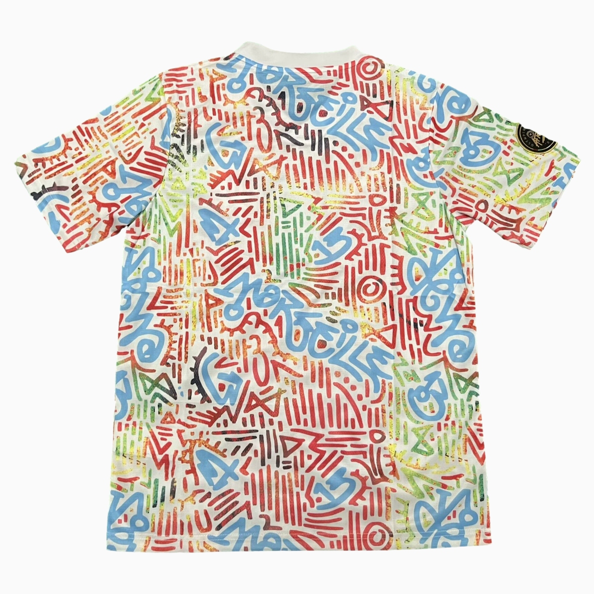 SIUjerseys-Marseille 24-25 Color Graffiti Pre-match Training Jersey - Fans Version