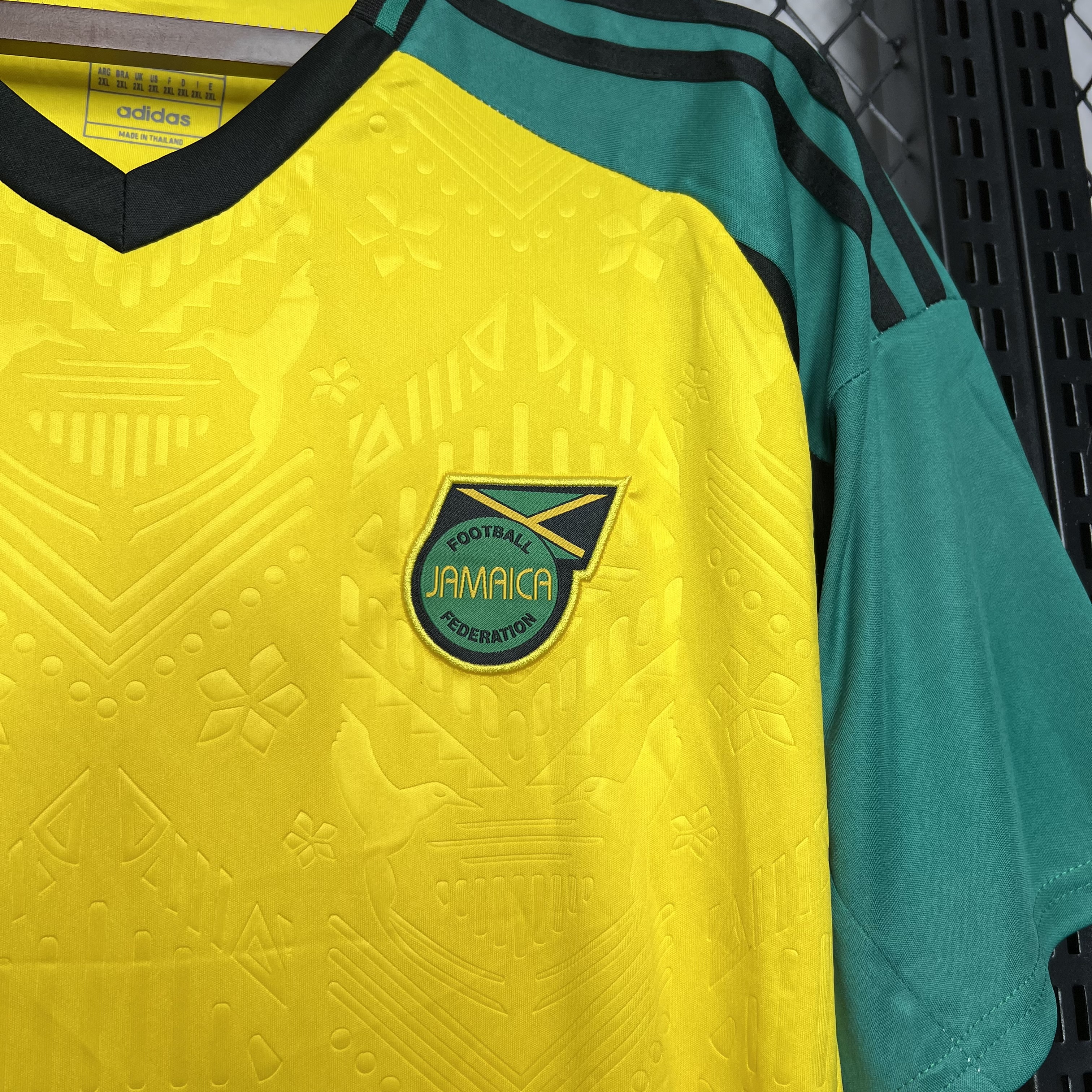 unitedfutballjersey-Jamaica 24-25 Home Stadium Jersey - Fans Version