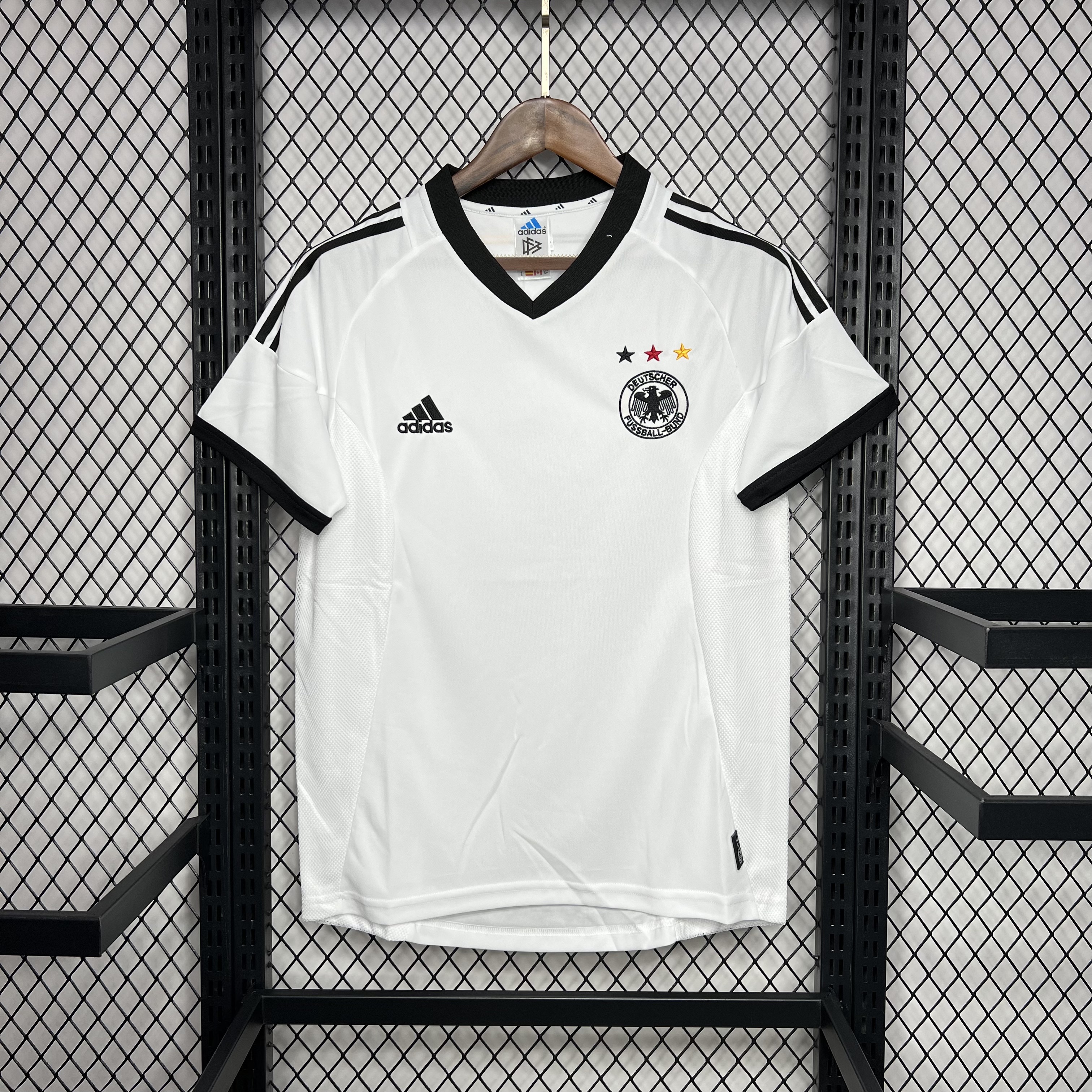 SIUjerseys-Retro Germany 2002 Home Stadium Jersey